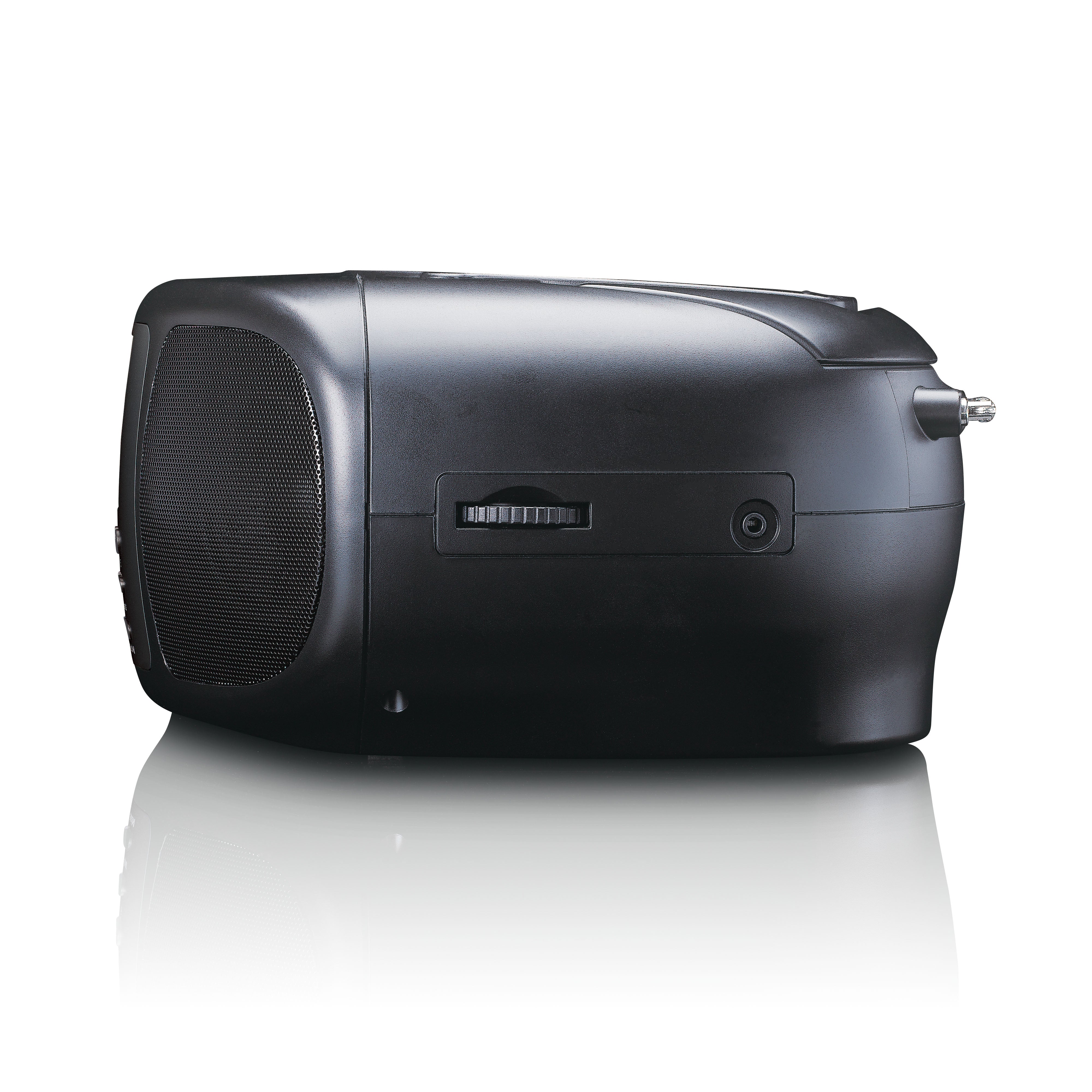 Tragbares Internetradio mit DAB+/FM, Bluetooth®, CD-Player und großem LCD-Farbdisplay Schwarz
