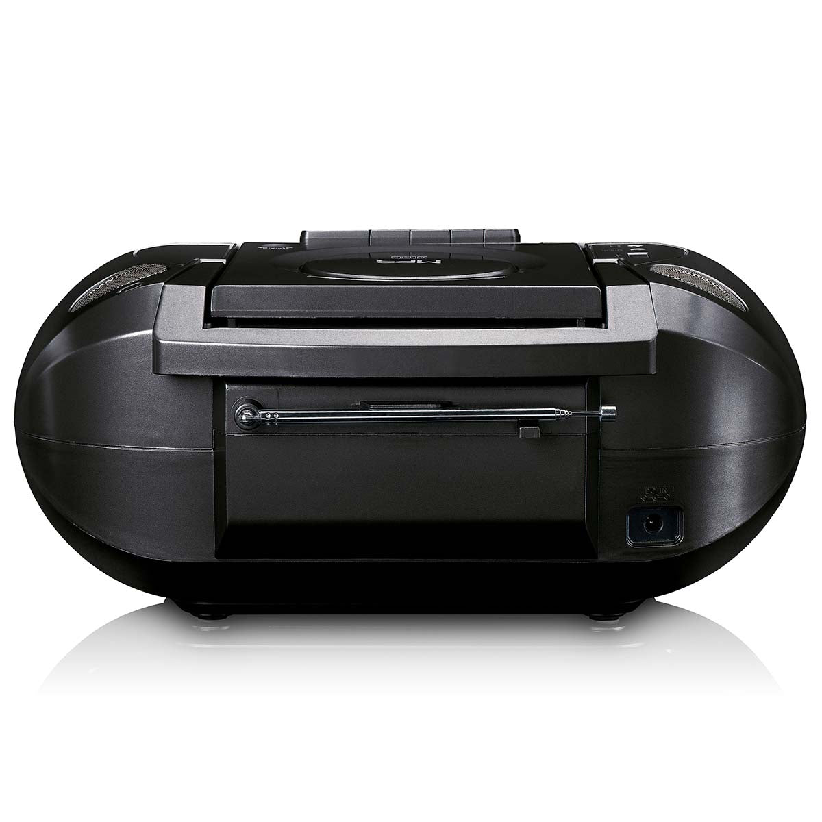 Tragbares DAB+ und FM Radio mit CD-Kassette und Bluetooth Schwarz