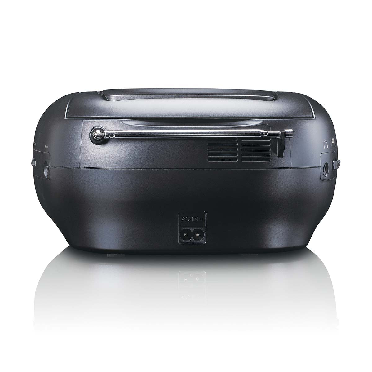 Tragbares DAB+/FM-Radio mit Bluetooth® CD-Player und großem LCD-Farbdisplay Schwarz