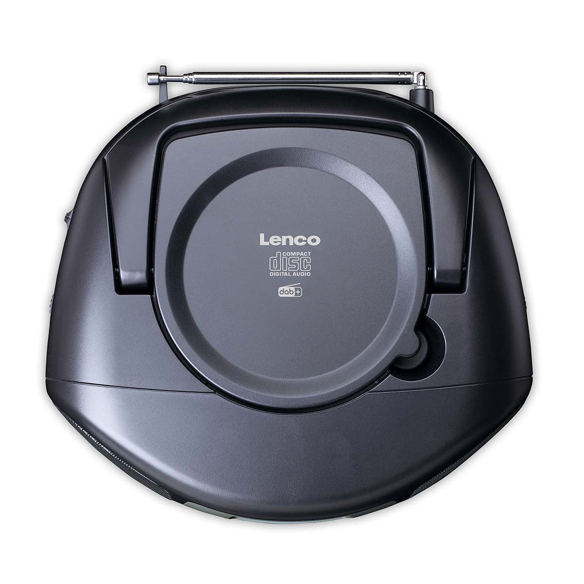 Tragbares DAB+/FM-Radio mit Bluetooth® CD-Player und großem LCD-Farbdisplay Schwarz
