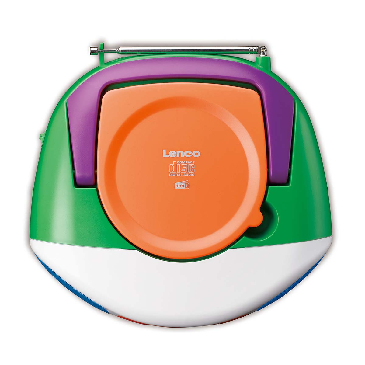Tragbares DAB+/FM-Radio mit Bluetooth®, CD-Player und großem LCD-Farbdisplay