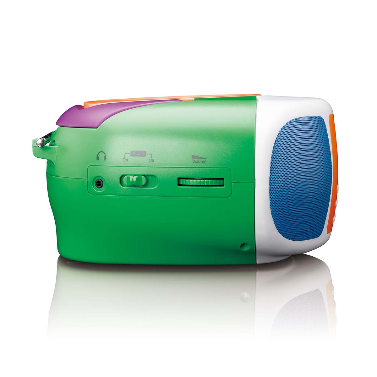 Tragbares DAB+/FM-Radio mit Bluetooth®, CD-Player und großem LCD-Farbdisplay