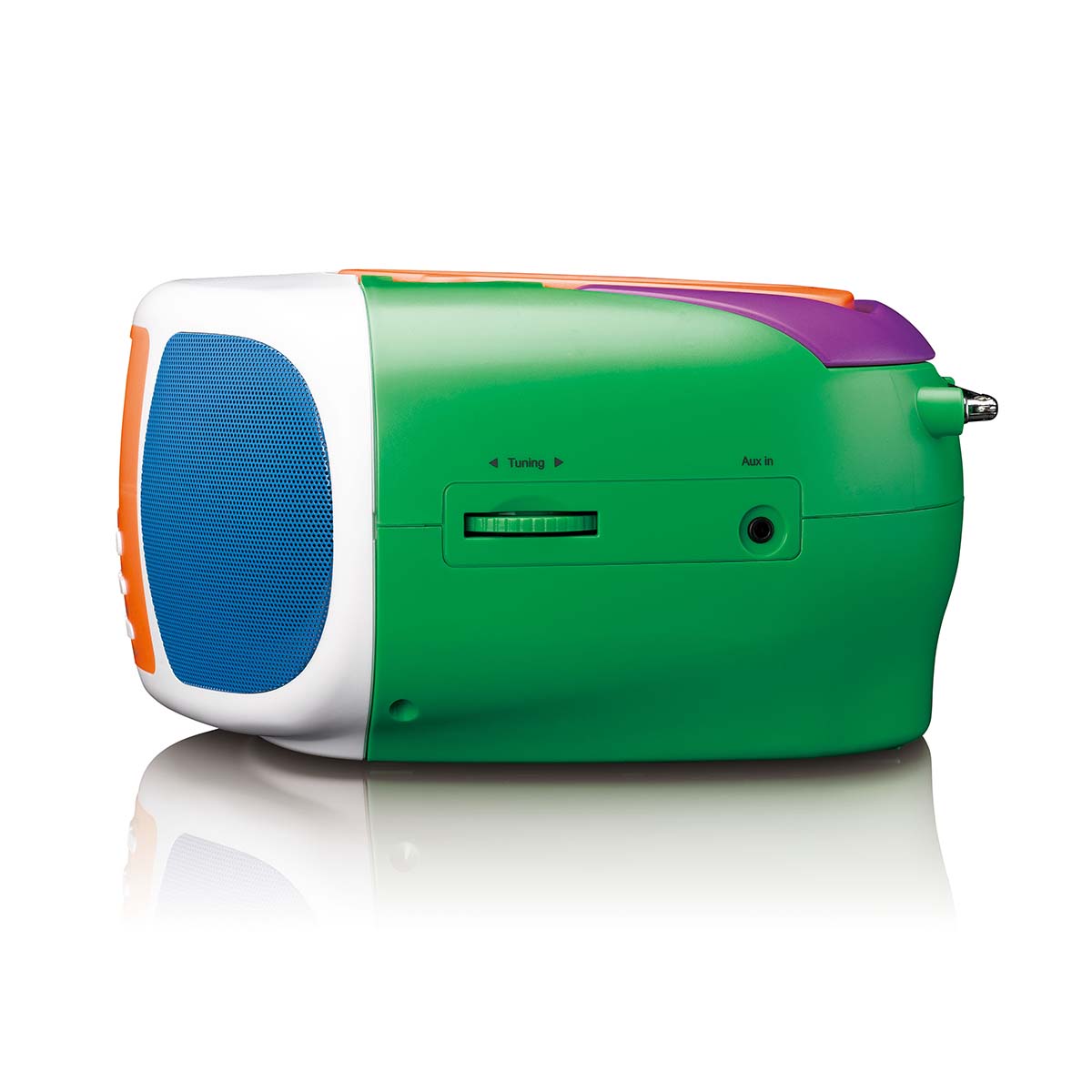 Tragbares DAB+/FM-Radio mit Bluetooth®, CD-Player und großem LCD-Farbdisplay
