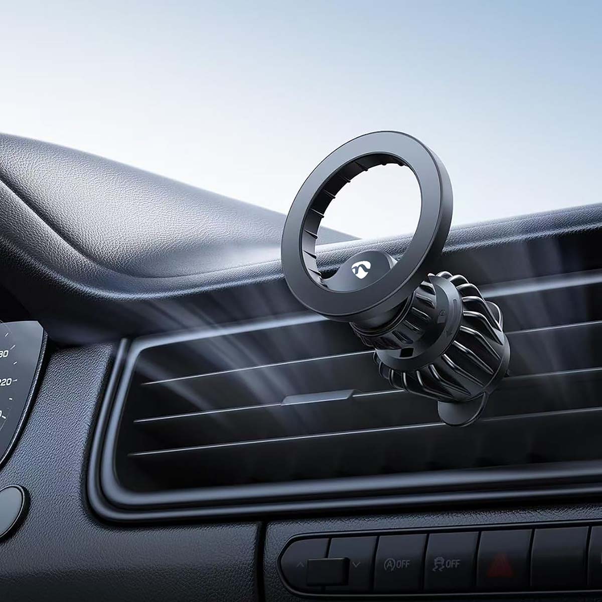 Kfz- Smartphonehalterung | Magnetisch | Gebläse | Universal | Verstellbarer Winkel