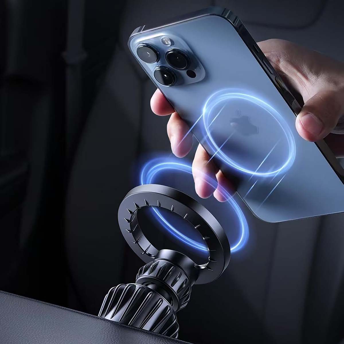 Kfz- Smartphonehalterung | Magnetisch | Gebläse | Universal | Verstellbarer Winkel