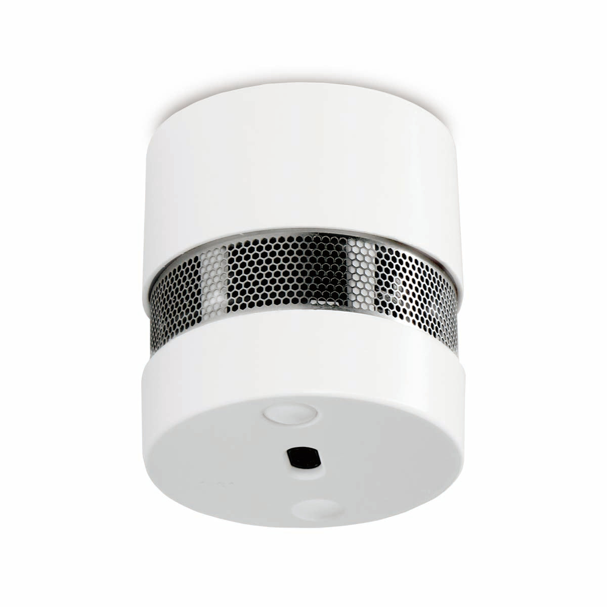 Mini-Rauchmelder mit 10 Jahren Batterie- und Sensorlaufzeit Weiß