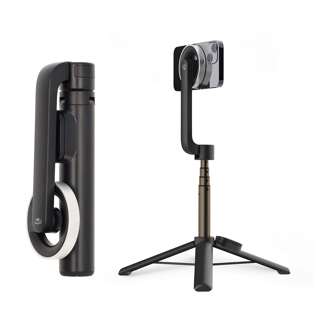 Bluetooth selfie Stick | Bluetooth® version: 5.0 | Maximale Bildschirmgröße: 7 " | Gefaltete Länge: 17 cm | Ungefalteten Länge: 61 cm | max. Gewichtskapazität: 1000 g | Batteriebetrieben