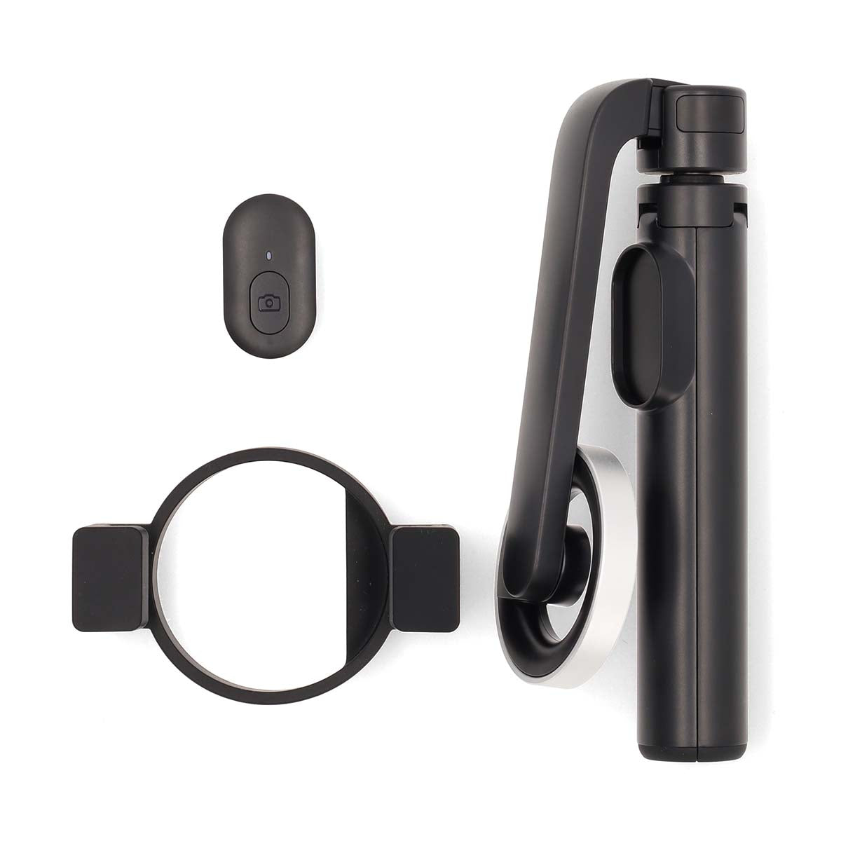 Bluetooth selfie Stick | Bluetooth® version: 5.0 | Maximale Bildschirmgröße: 7 " | Gefaltete Länge: 17 cm | Ungefalteten Länge: 61 cm | max. Gewichtskapazität: 1000 g | Batteriebetrieben