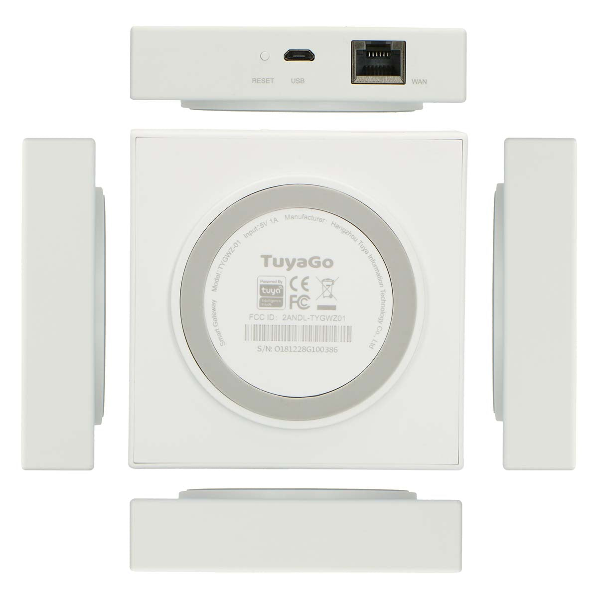 SMART-BRIDGE10 Verbindungspunkt für Zigbee-Sensoren zum Netzwerk / Internet