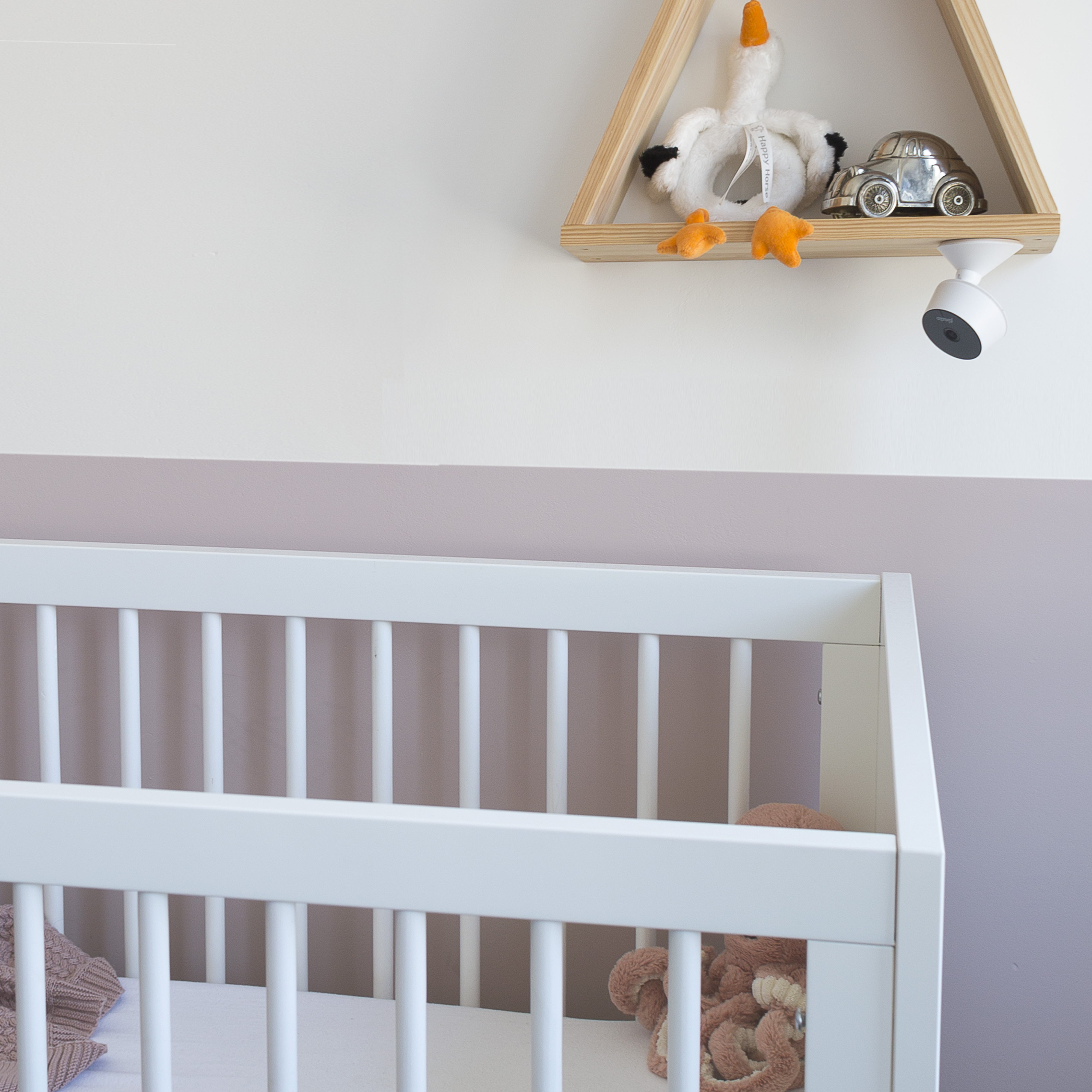 Wi-Fi-Babyphone mit Kamera Weiß