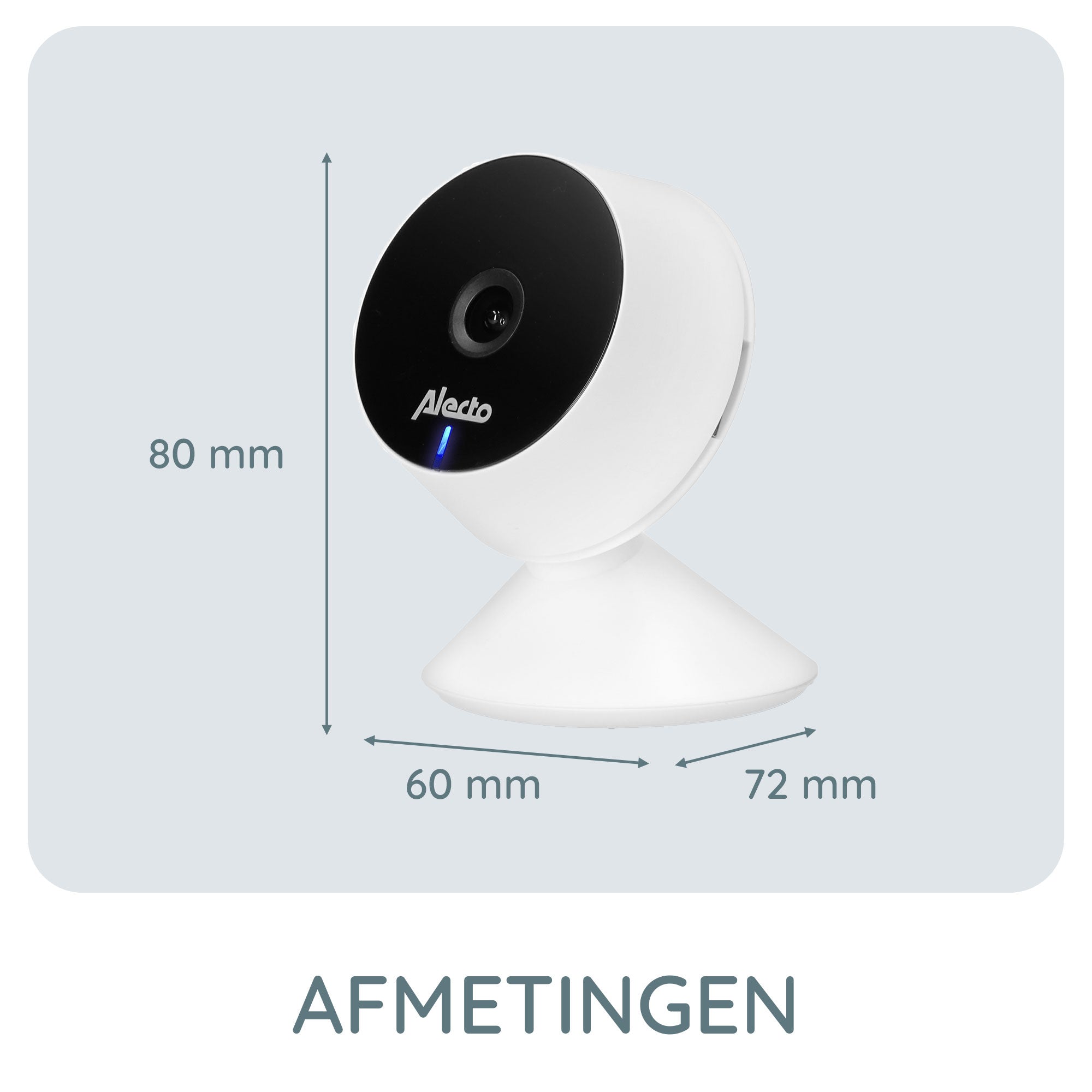 Wi-Fi-Babyphone mit Kamera Weiß