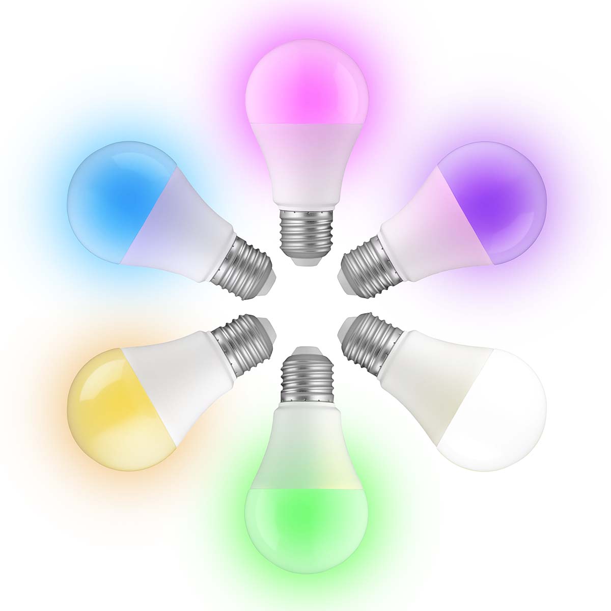 SMARTBULB10 Smart LED-Farblampe mit Wi-Fi E27 9W