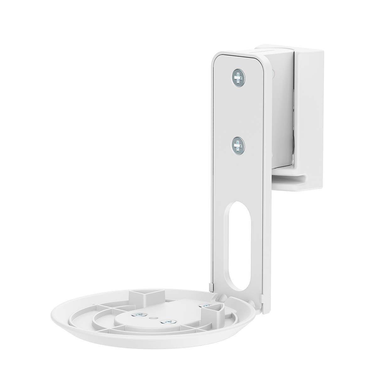 Lautsprecherhalter | Kompatibel mit: Sonos® Era100 | Wand | 3 kg | Drehgelenk / Neigung | kippbar | drehbar | ABS / Metall | Weiss