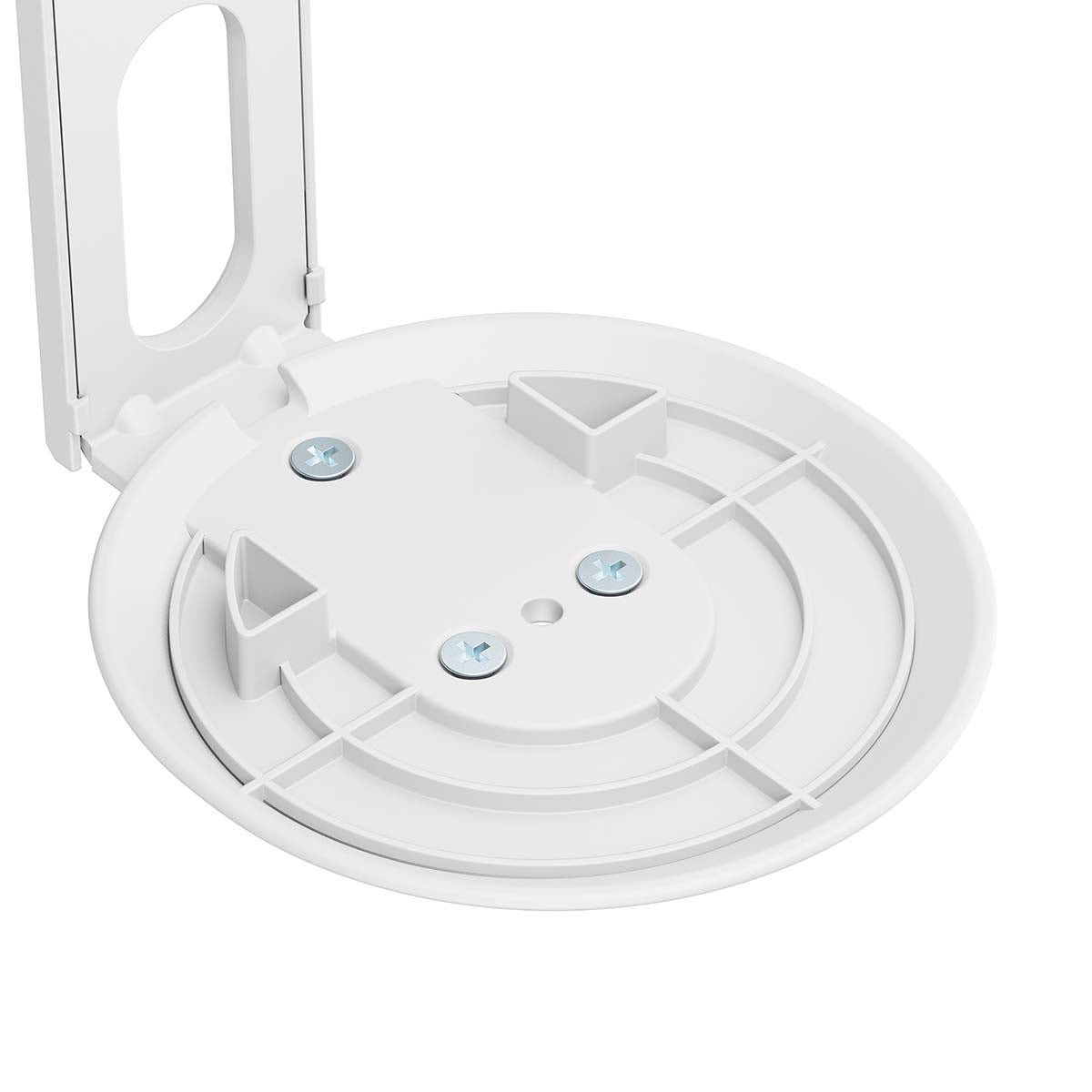 Lautsprecherhalter | Kompatibel mit: Sonos® Era100 | Wand | 3 kg | Drehgelenk / Neigung | kippbar | drehbar | ABS / Metall | Weiss