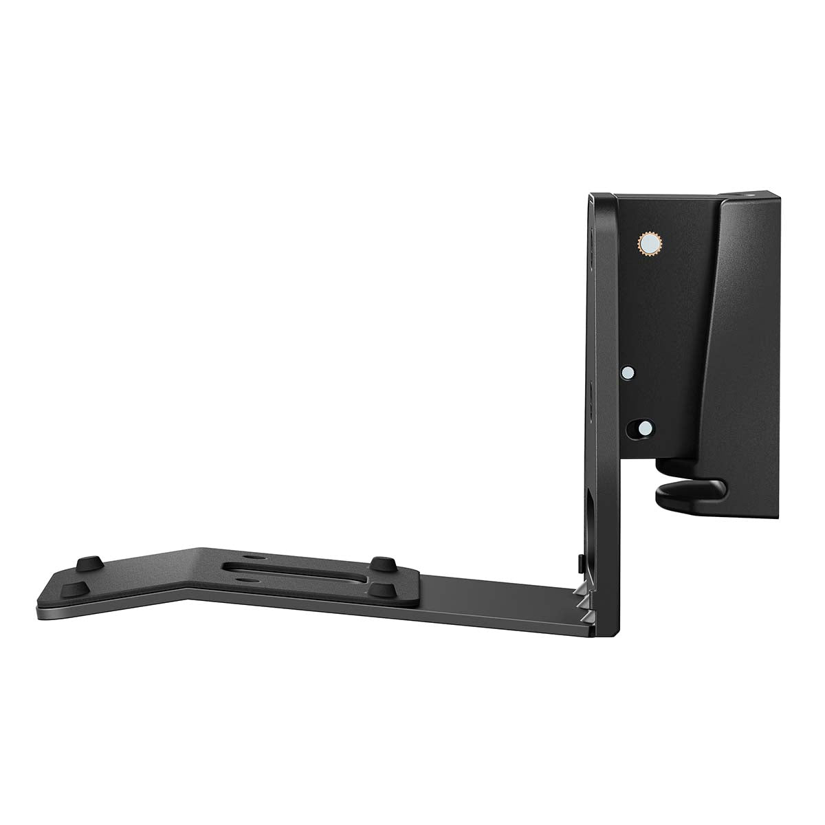 Lautsprecherhalter | Kompatibel mit: Sonos® Era300 | Wand | 5 kg | Drehgelenk / Neigung | kippbar | drehbar | ABS / Metall | Schwarz