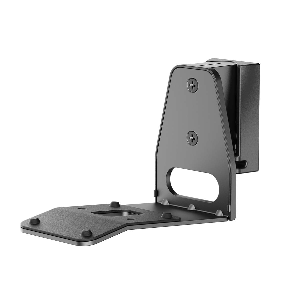 Lautsprecherhalter | Kompatibel mit: Sonos® Era300 | Wand | 5 kg | Drehgelenk / Neigung | kippbar | drehbar | ABS / Metall | Schwarz