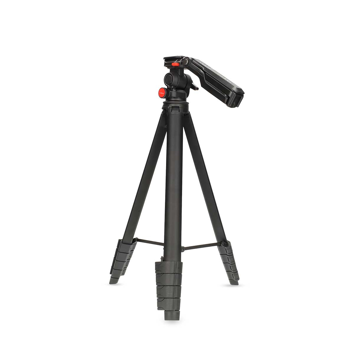 Stativ | Maximale Belastbarkeit: 3 kg | Min. arbeitshöhe: 41.5 cm | Max. Arbeitshöhe: 160 cm | 5 Segmente | Pan & Tilt | Tragetasche enthalten | ABS / Aluminium | Schwarz
