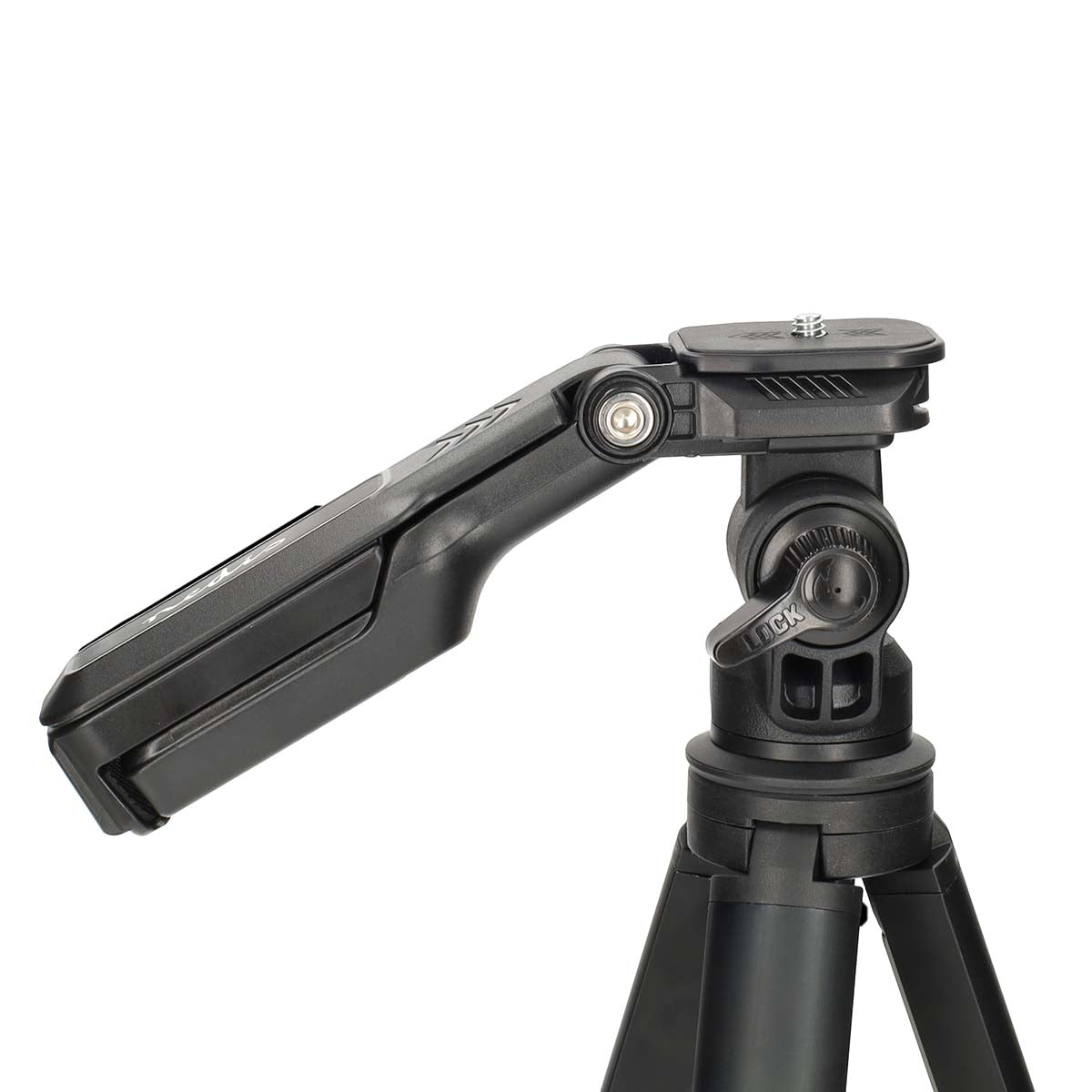 Stativ | Maximale Belastbarkeit: 3 kg | Min. arbeitshöhe: 41.5 cm | Max. Arbeitshöhe: 160 cm | 5 Segmente | Pan & Tilt | Tragetasche enthalten | ABS / Aluminium | Schwarz