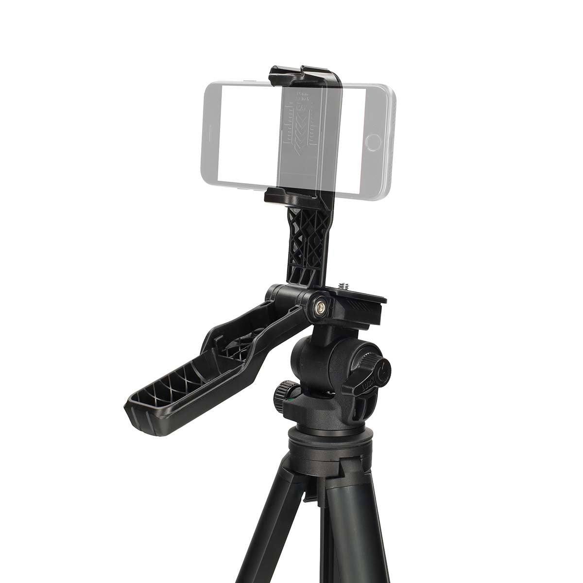 Stativ | Maximale Belastbarkeit: 3 kg | Min. arbeitshöhe: 41.5 cm | Max. Arbeitshöhe: 160 cm | 5 Segmente | Pan & Tilt | Tragetasche enthalten | ABS / Aluminium | Schwarz