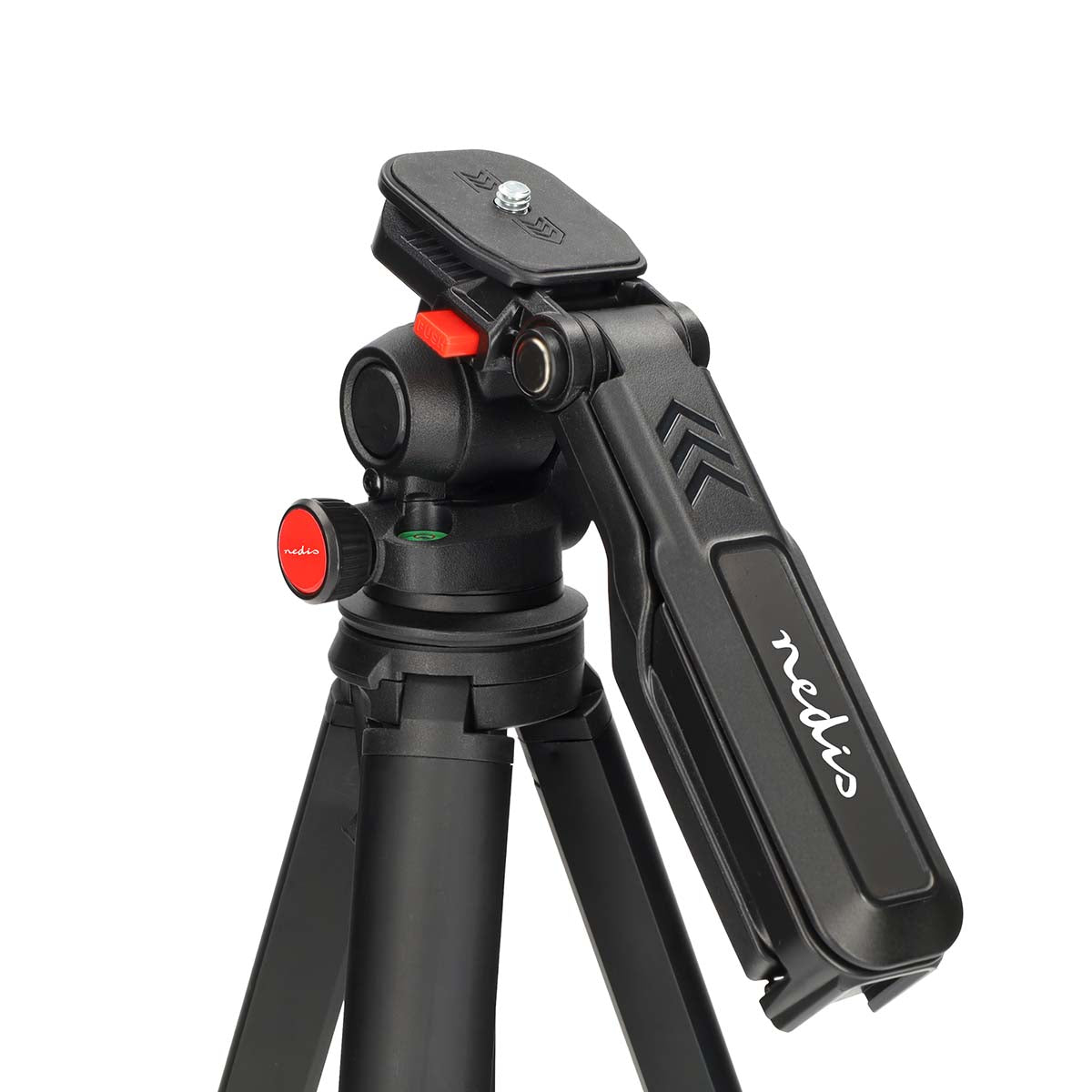 Stativ | Maximale Belastbarkeit: 3 kg | Min. arbeitshöhe: 41.5 cm | Max. Arbeitshöhe: 160 cm | 5 Segmente | Pan & Tilt | Tragetasche enthalten | ABS / Aluminium | Schwarz