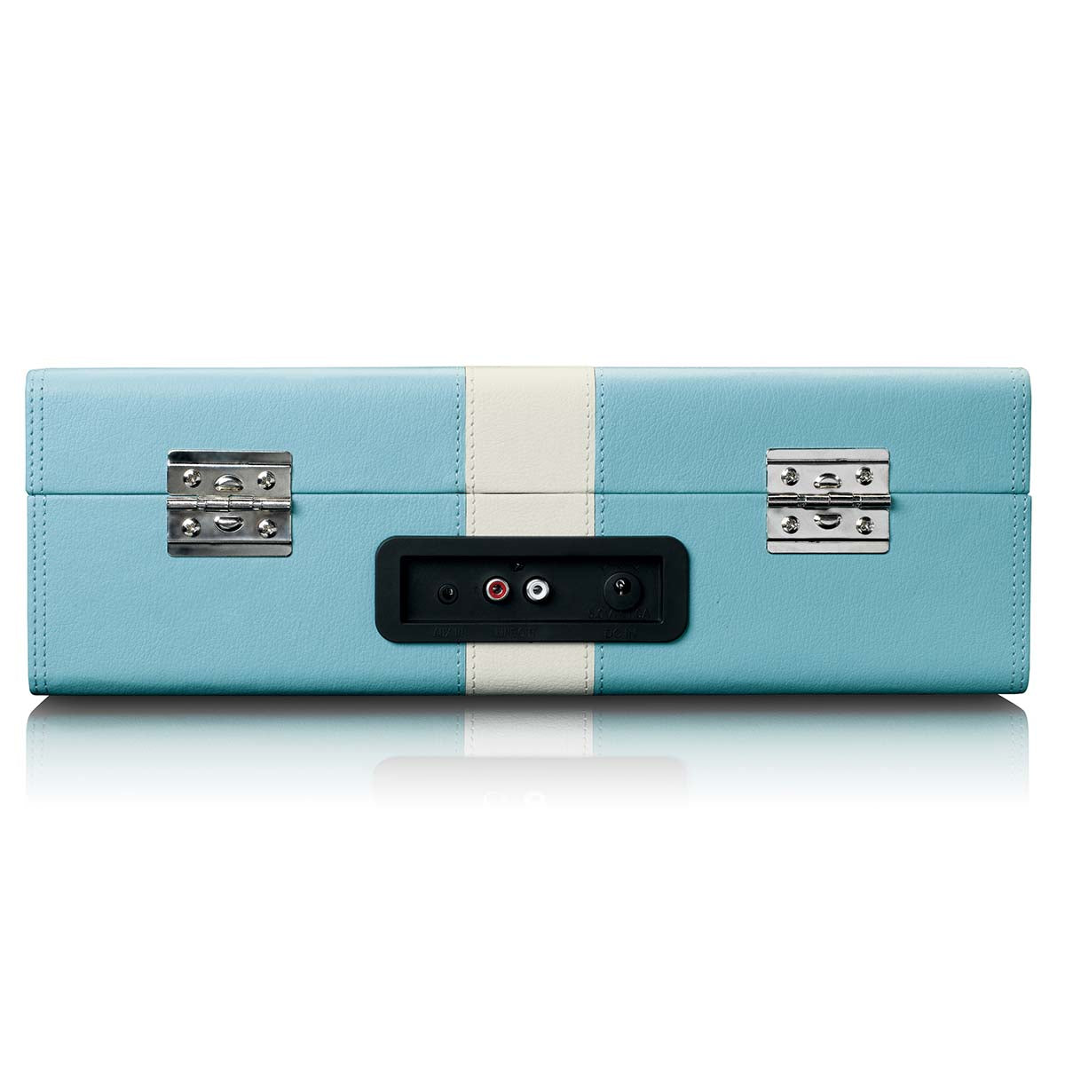 Record Player with Bluetooth® reception and built in speakers Blue / White