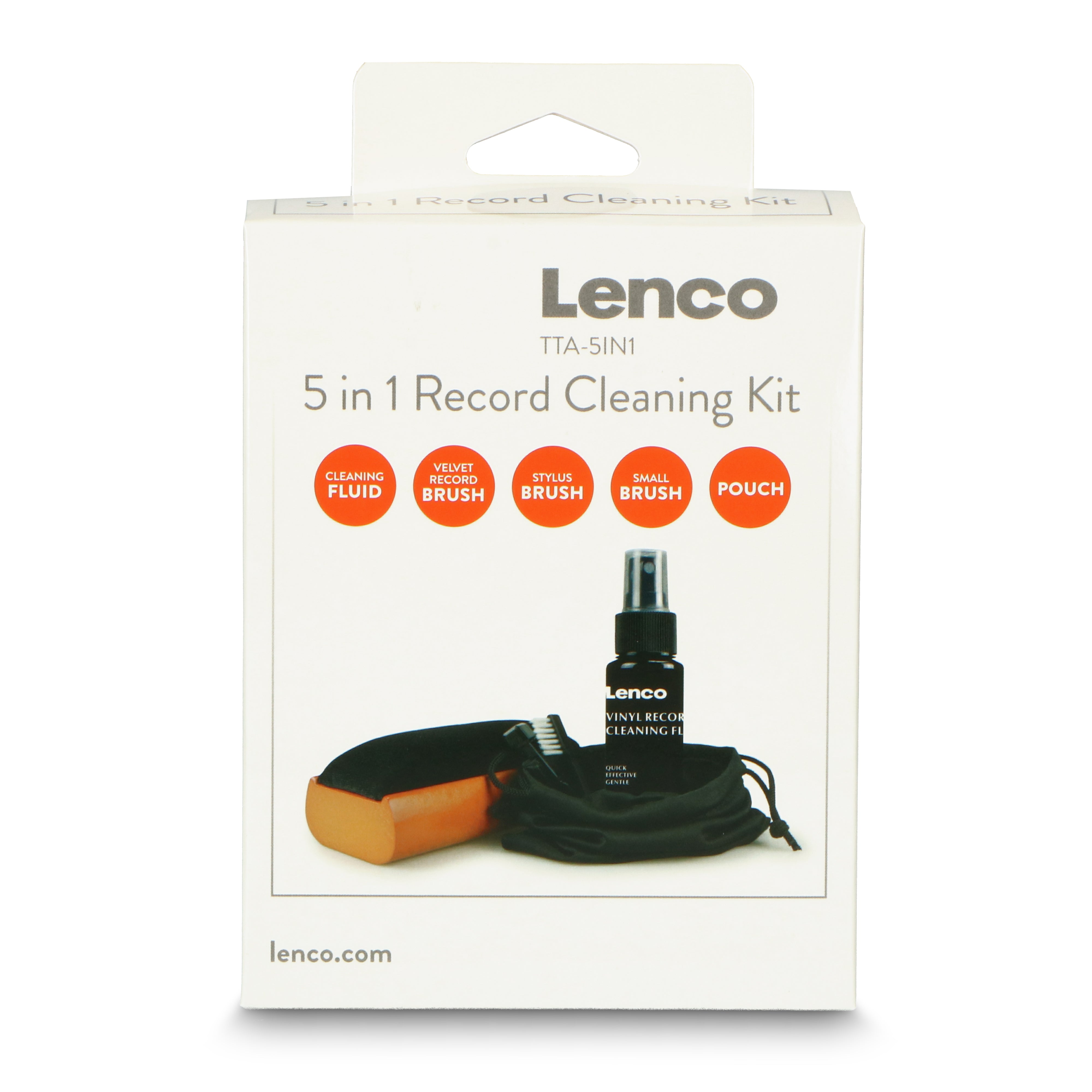 5 in 1 Reinigungsset für Schallplatten und Nadel