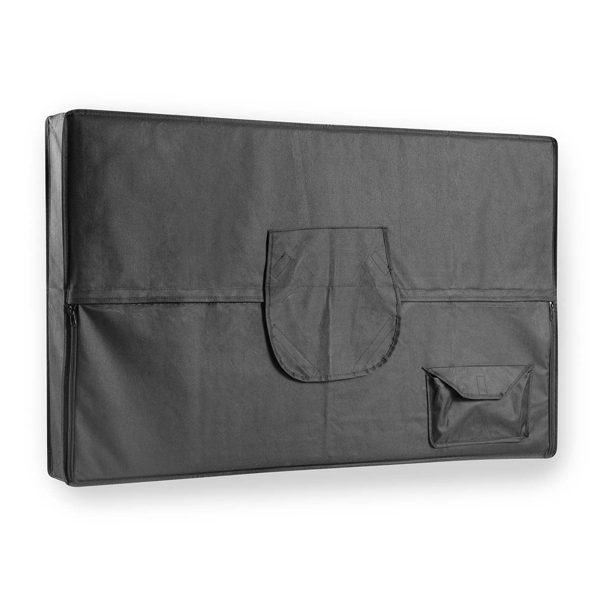 Outdoor-TV-Schirm-Abdeckung | Bildschirmgröße: 65 - 70 " | Supreme Quality Oxford | Schwarz