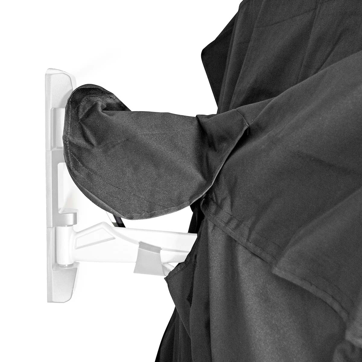 Outdoor-TV-Schirm-Abdeckung | Bildschirmgröße: 65 - 70 " | Supreme Quality Oxford | Schwarz