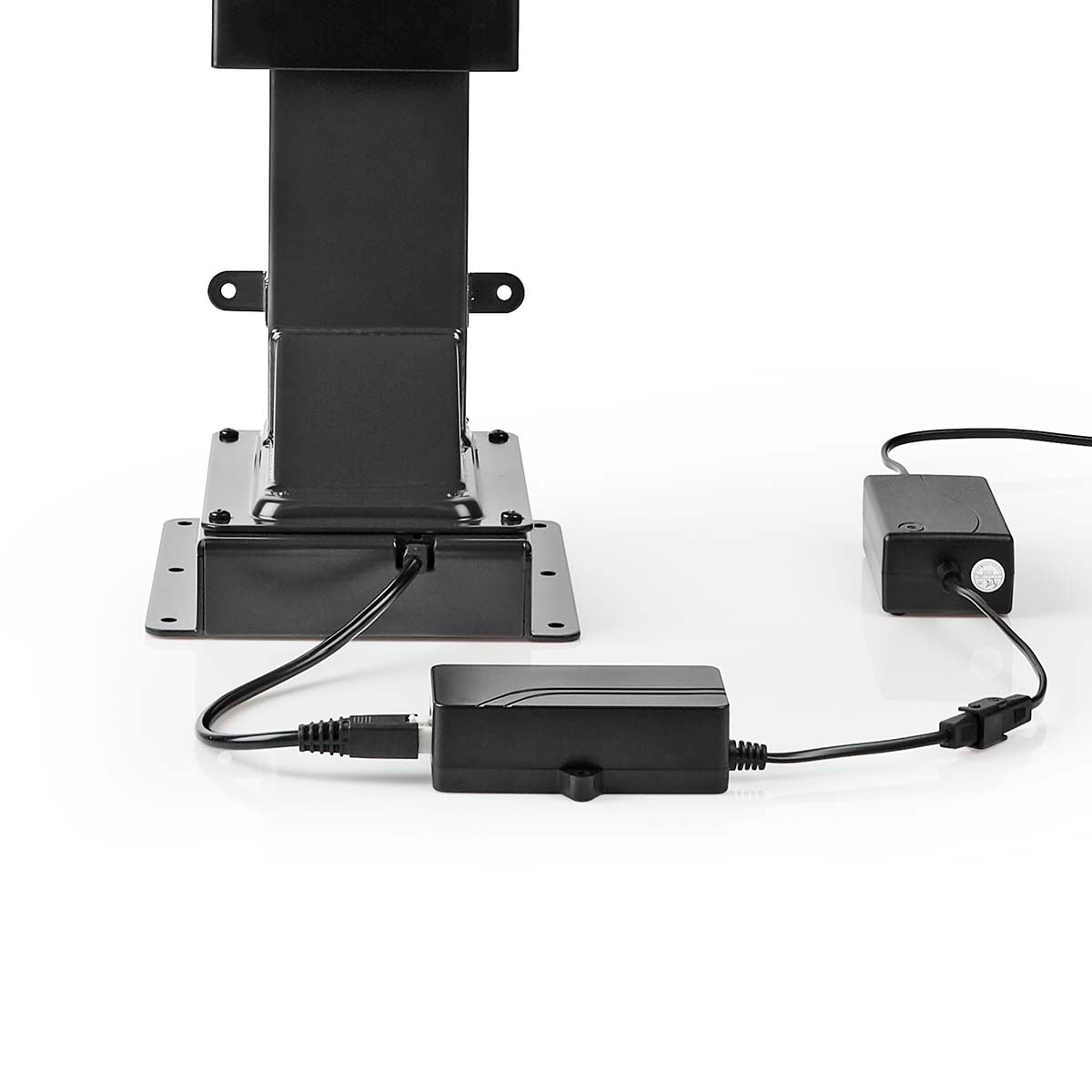 SmartLife Motorized TV Lift | 37 - 80 " | Maximum supported screen weight: 60 kg | Built-in Cabinet Design | Lift range: 79 - 184 cm | Remote controlled | ABS / Steel | Black