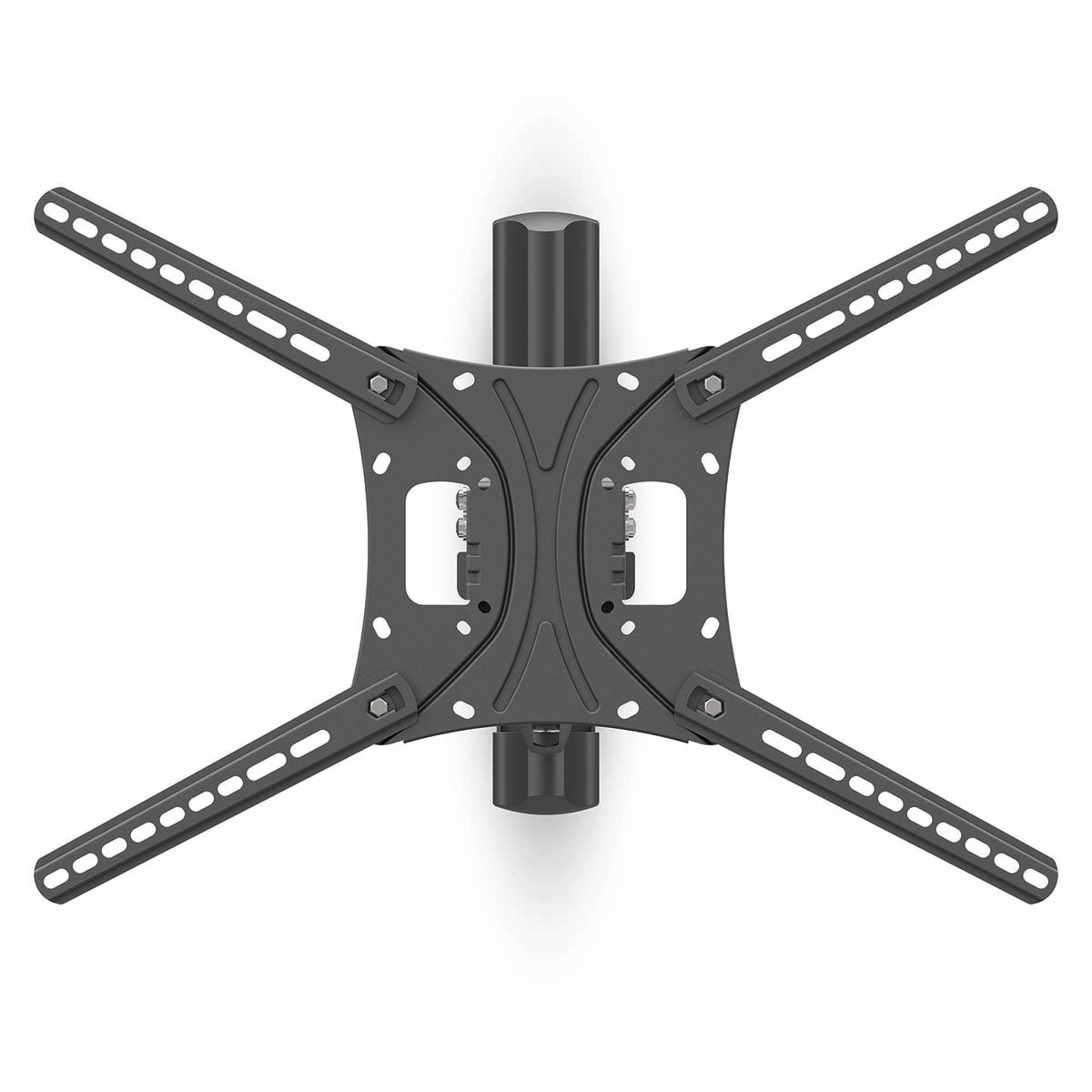 Vollbewegliche-TV-Wandhalterung | 13 - 86 " | maximal unterstützes Bildschirmgewicht: 60 kg | kippbar | drehbar | Minimaler Wandabstand: 70 mm | Maximaler Wandabstand: 1020 mm | 3 Drehpunkt(e) | ABS / Stahl | Schwarz