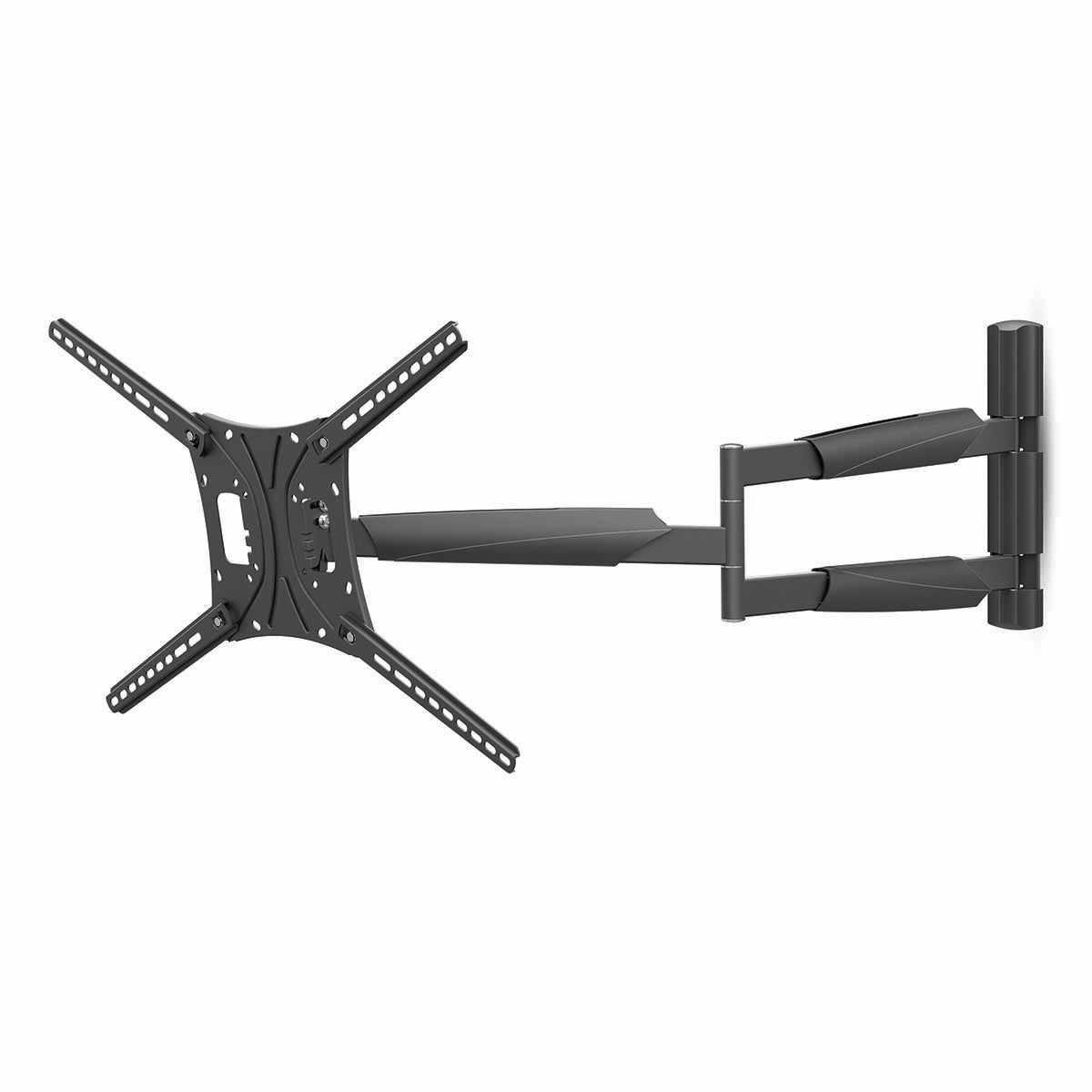 Vollbewegliche-TV-Wandhalterung | 13 - 86 " | maximal unterstützes Bildschirmgewicht: 60 kg | kippbar | drehbar | Minimaler Wandabstand: 70 mm | Maximaler Wandabstand: 1020 mm | 3 Drehpunkt(e) | ABS / Stahl | Schwarz