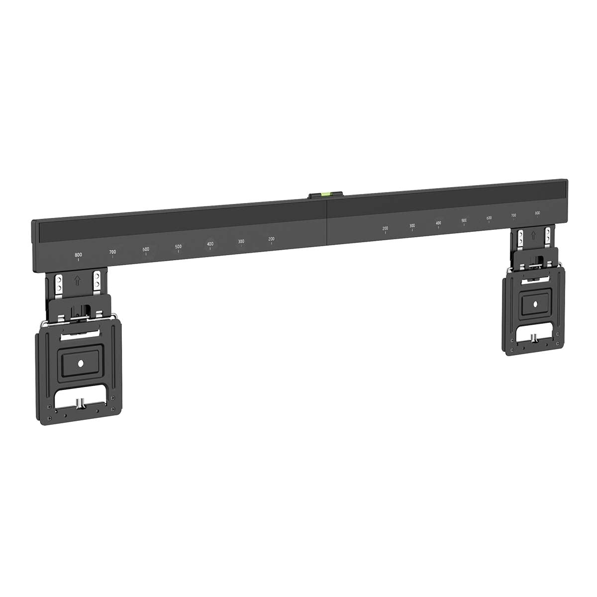 Feste TV-Wandhalterung | 43 - 100 " | maximal unterstützes Bildschirmgewicht: 75 kg | Minimaler Wandabstand: 9.50 mm | Stahl | Schwarz