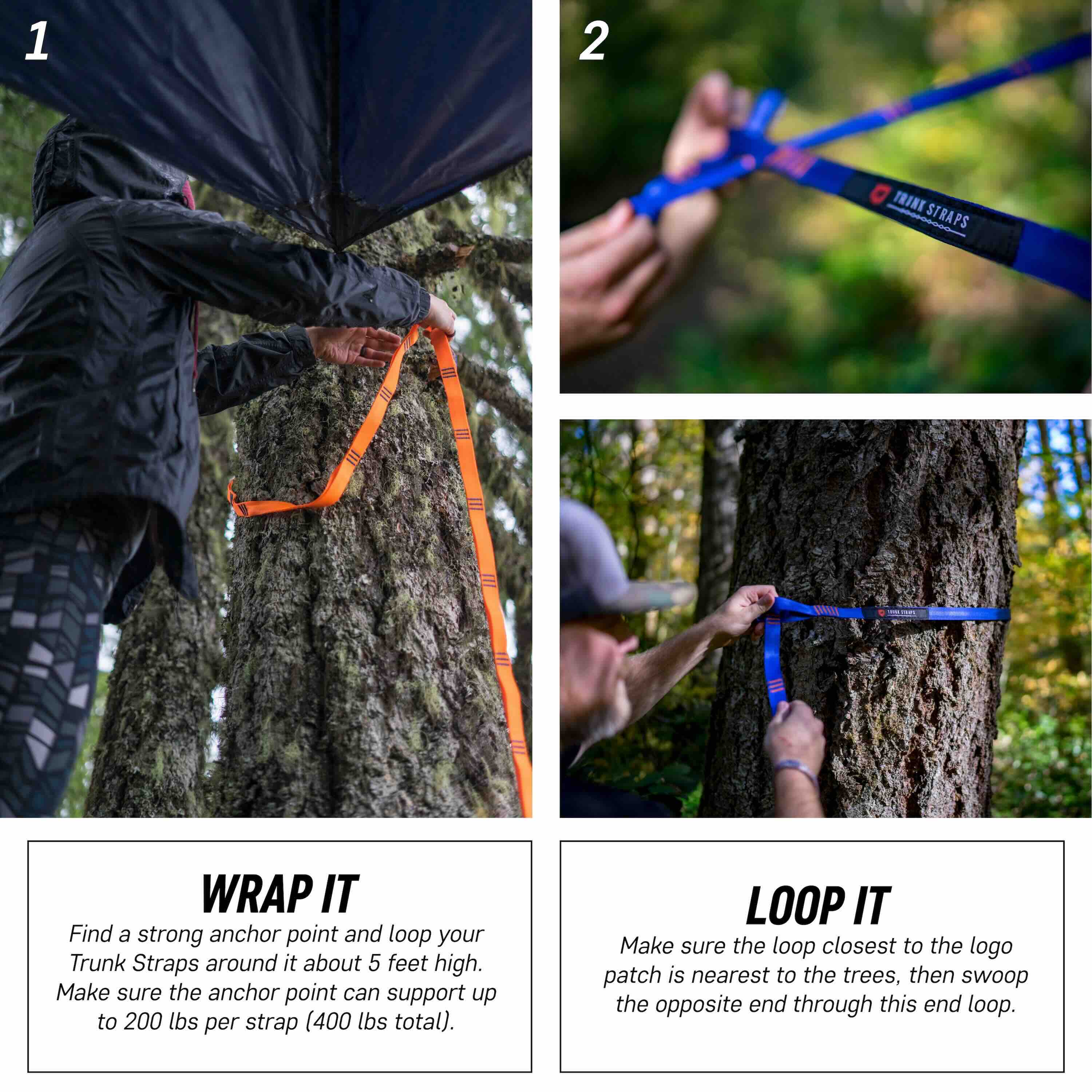 Grand Trunk Hammock Suspension Straps (green)