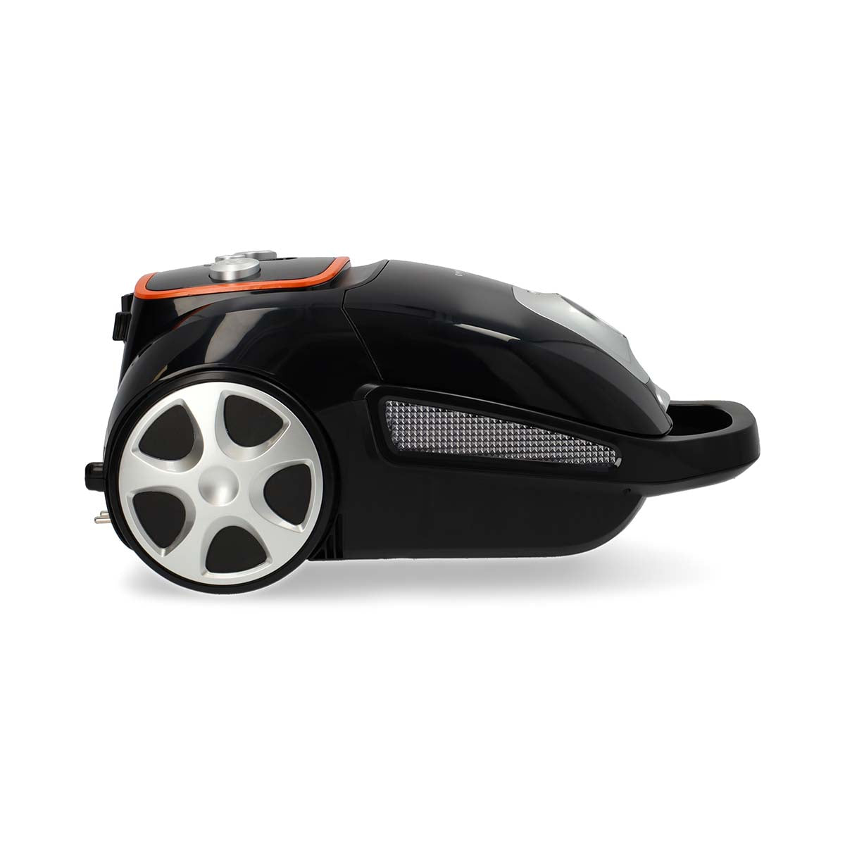 Staubsauger mit Beutel | Mit Beutel | 700 W | Staubkapazität: 3.0 l | Kombi-Bürste | Aktionsradius: 9.00 m | Steuerung Staubsauger | Hepa 13 | Anthrazit / Orange / Schwarz