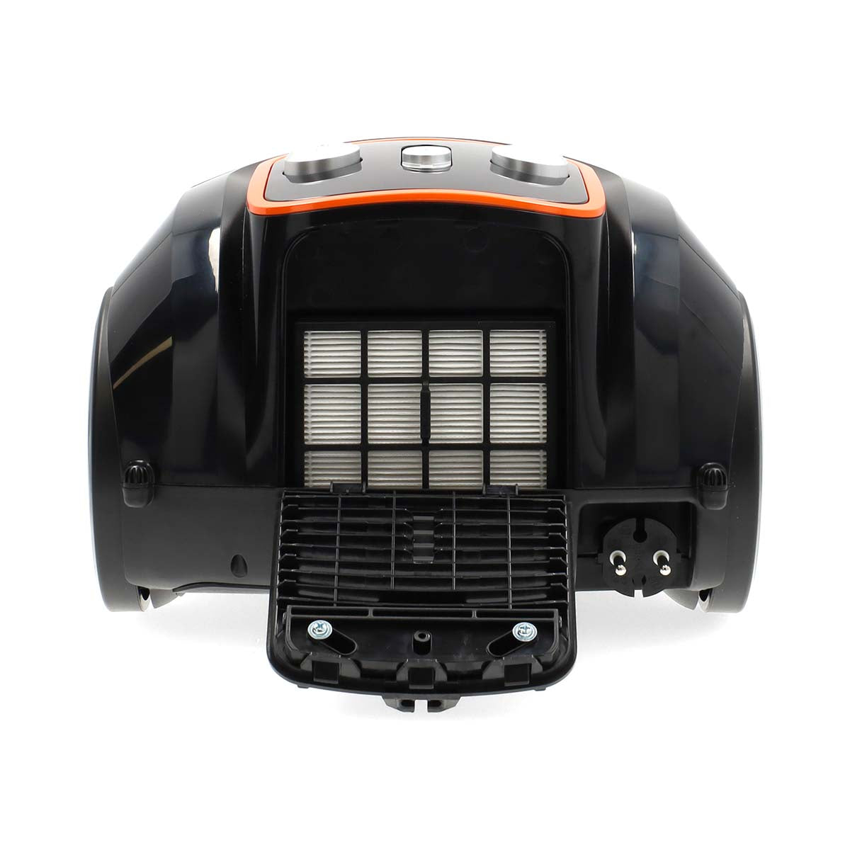 Staubsauger mit Beutel | Mit Beutel | 700 W | Staubkapazität: 3.0 l | Kombi-Bürste | Aktionsradius: 9.00 m | Steuerung Staubsauger | Hepa 13 | Anthrazit / Orange / Schwarz