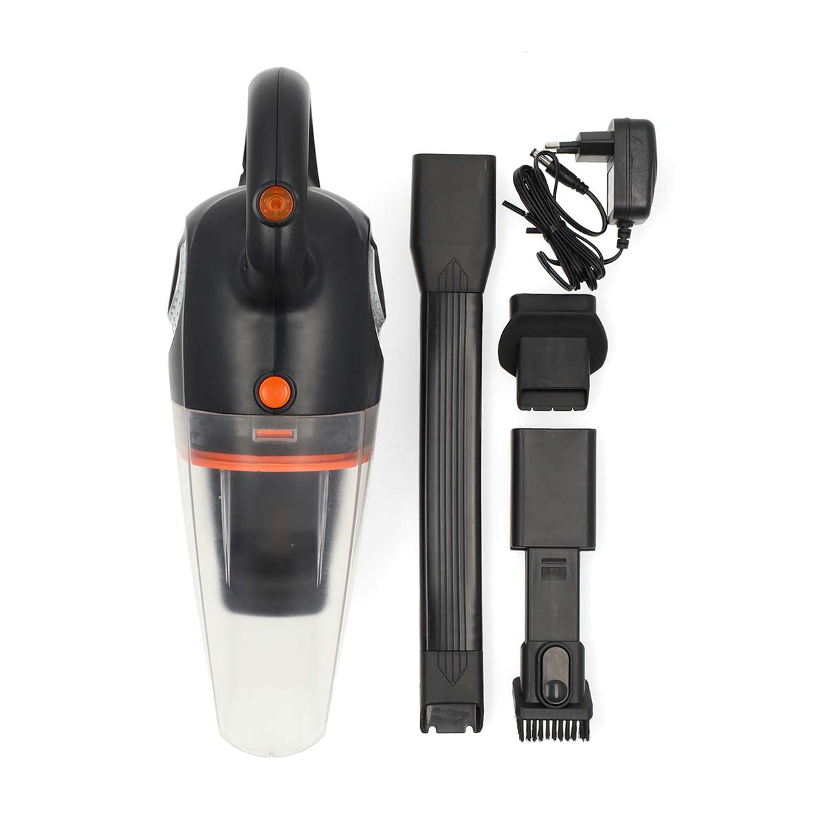 Handstaubsauger | 90 W | Wiederaufladbar | Nass / Trocken | Li-Ion | Grau / Orange / Schwarz