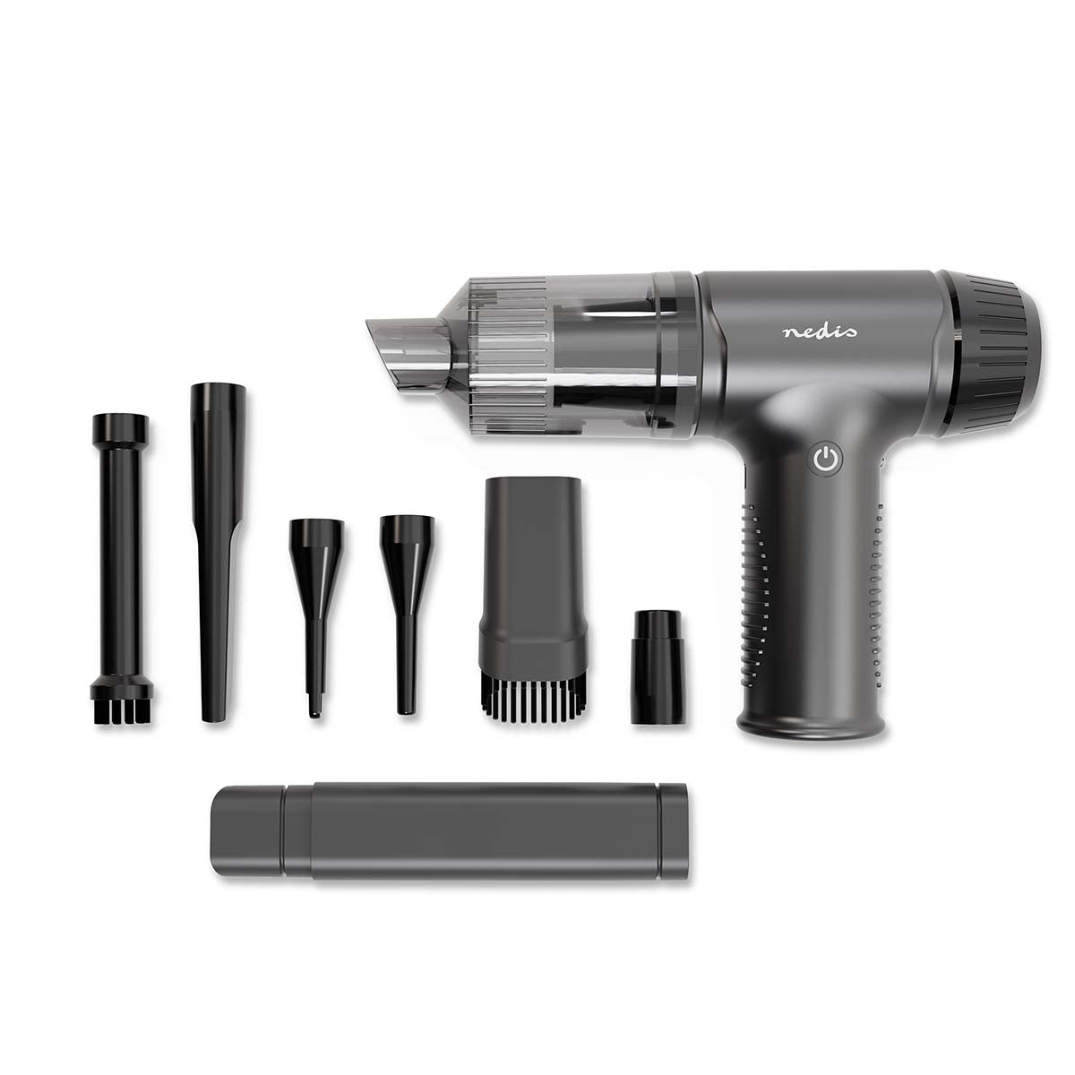 Handstaubsauger | 90 W | Wiederaufladbar | Nass / Trocken | Li-Ion | Schwarz