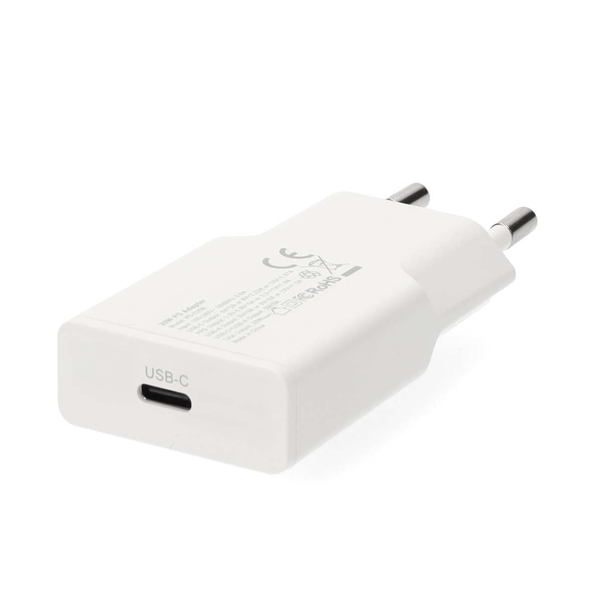 Netzladegerät | 20 W | GaN | PD3.0 | Schnellladefunktion | 1.67 A / 2.22 A / 3.0 A | Anzahl der Ausgänge: 1 | USB-C™ | Automatische Spannungswahl | Weiss