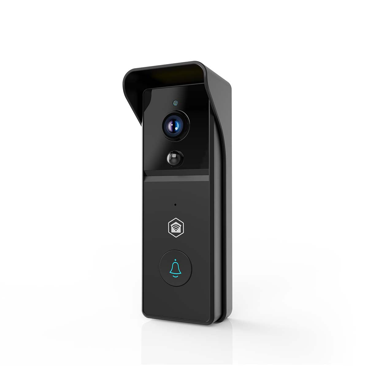 SmartLife Video-Türsprechanlage | Wi-Fi | Batteriebetrieben | 3MP Full HD 1296p | Cloud Storage (optional) / microSD (not enthalten) | IP44 | mit Bewegungssensor | Nachtsicht | Schwarz
