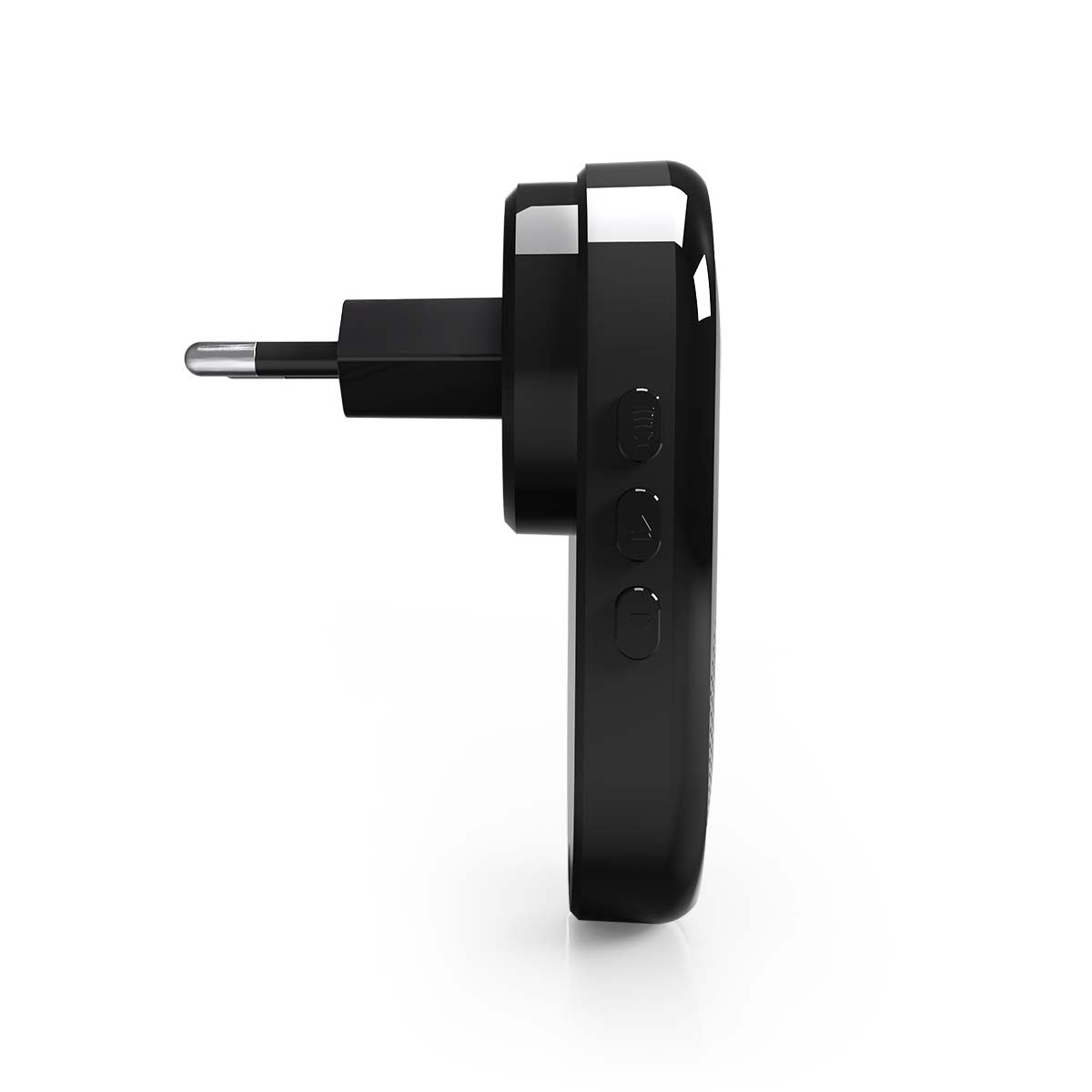 SmartLife Gong | 433 MHz | Zubehör für: WIFICDP11BK / WIFICDP21BK / WIFICDP31BK | Netzstromversorgung | 55 Klänge | 110 - 240 V AC 50/60 Hz | Verstellbares Volumen | Schwarz