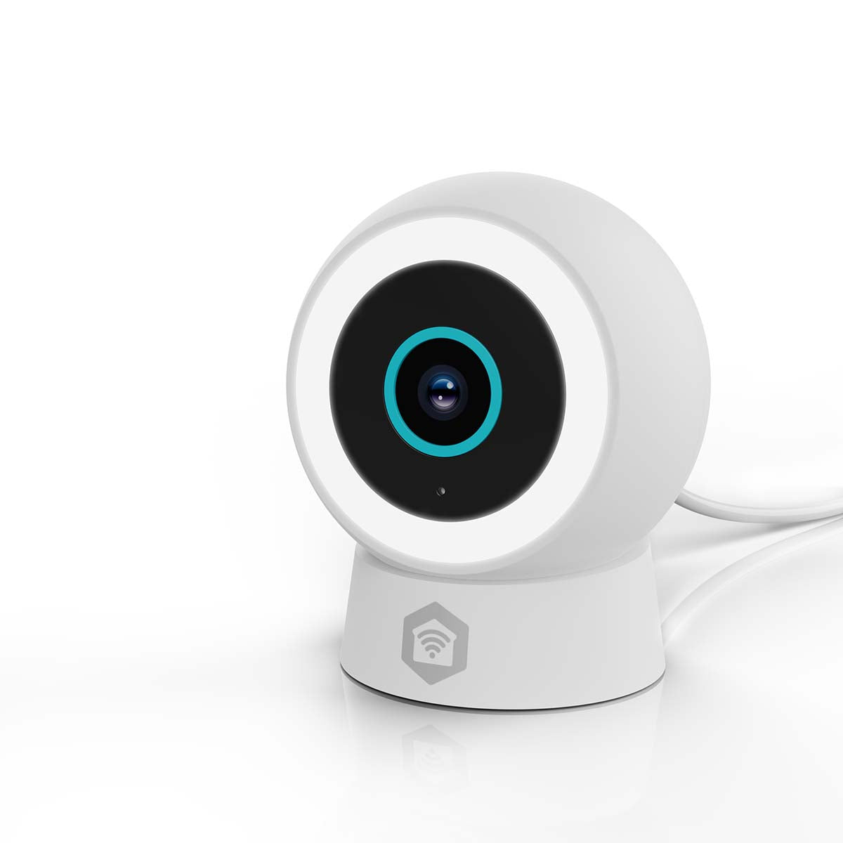 SmartLife Außenkamera | Wi-Fi | Spotlight | 3MP Full HD 1296p | IP65 | Cloud Storage (optional) / microSD (not enthalten) / Onvif | 5 V DC | mit Bewegungssensor | Nachtsicht | Weiss