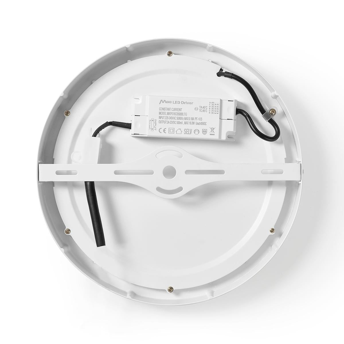SmartLife Deckenleuchte | Wi-Fi | Kaltweiss / Warmweiss | Rund | Durchmesser: 300 mm | 1200 lm | 2700 - 6500 K | IP20 | Energieklasse: G | Android™ / IOS