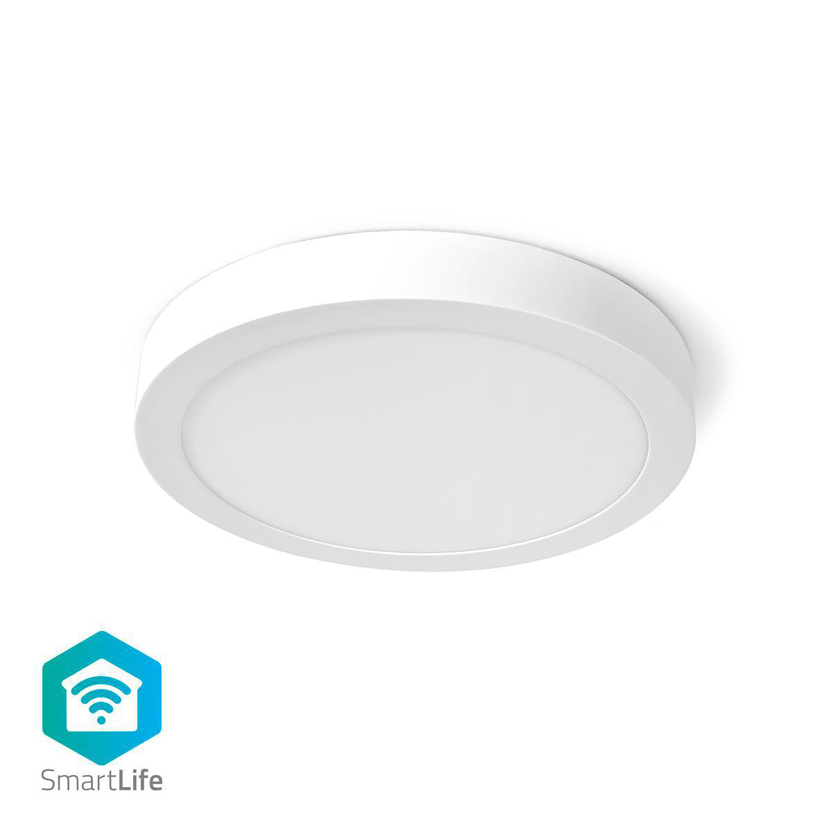 SmartLife Deckenleuchte | Wi-Fi | Kaltweiss / Warmweiss | Rund | Durchmesser: 300 mm | 1200 lm | 2700 - 6500 K | IP20 | Energieklasse: G | Android™ / IOS
