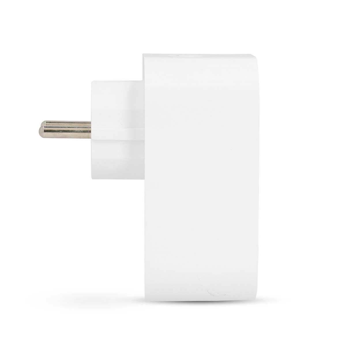 SmartLife Smart Stecker | Wi-Fi | IP21 | Leistungsmesser | 3680 W | Type F (CEE 7/7) / 1x USB-C™ / 2x USB | 0 - 55 °C | Android™ / IOS | Weiss | 1 Stück