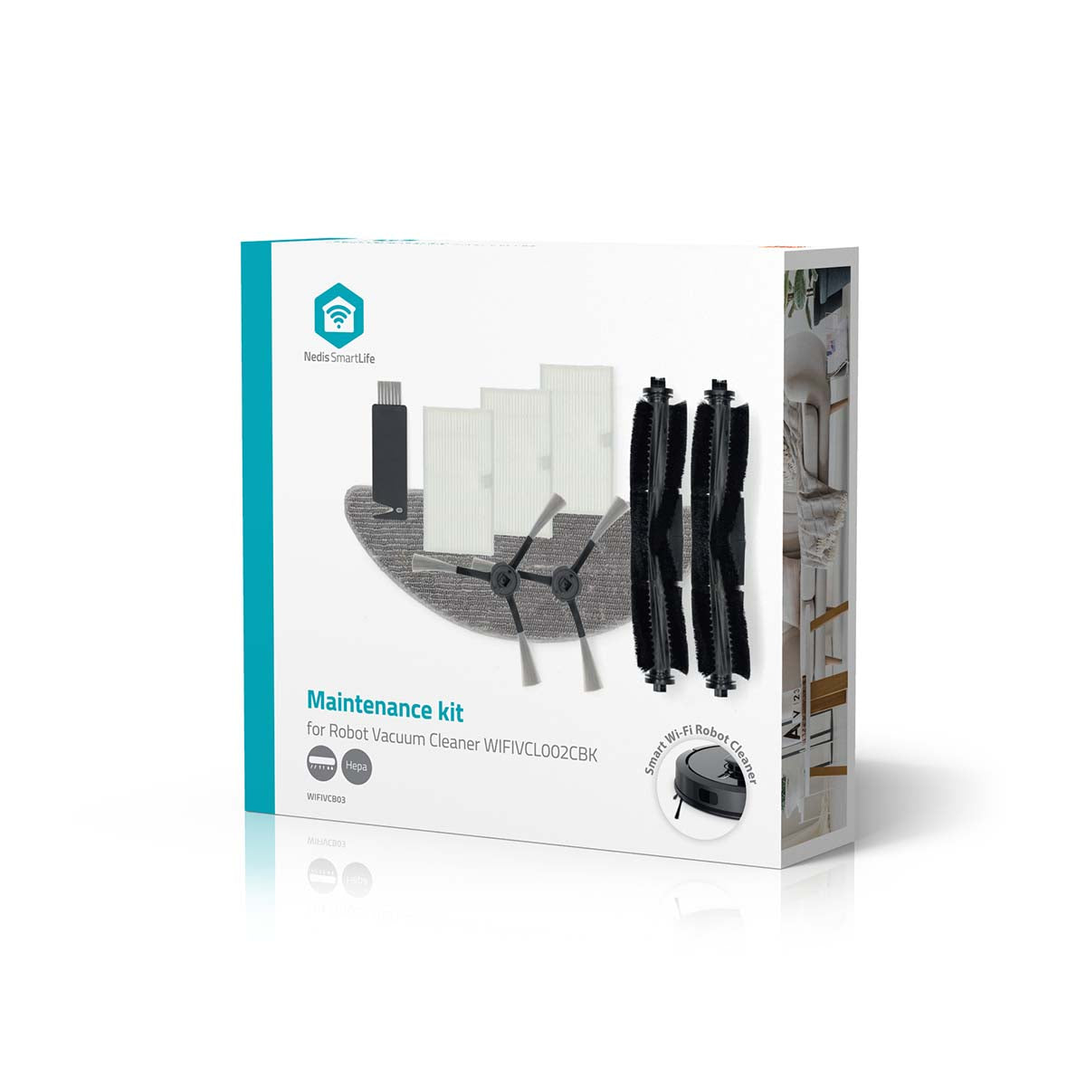 Staubsauger Ersatzteil | Passend für: WIFIVCL002CBK | HEPA Filter | H12