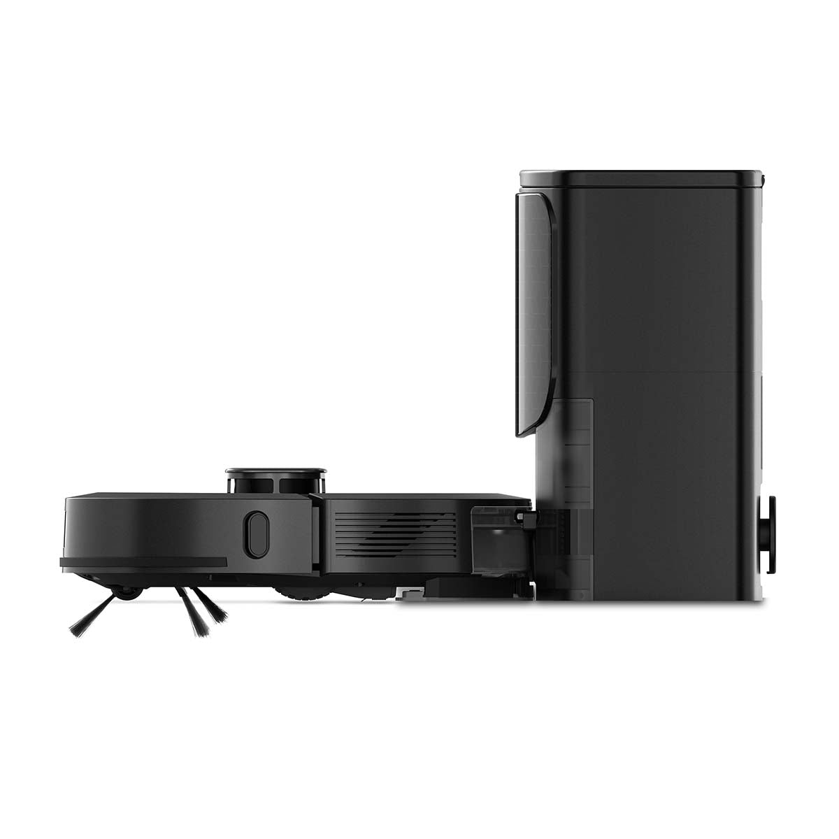 SmartLife Roboter-Staubsauger | Laser-Navigation | Wi-Fi | Kapazität Auffangbehälter: 0.6 l | Automatisches Laden | Maximale Betriebszeit: 3 Std | Schwarz | Android™ / IOS