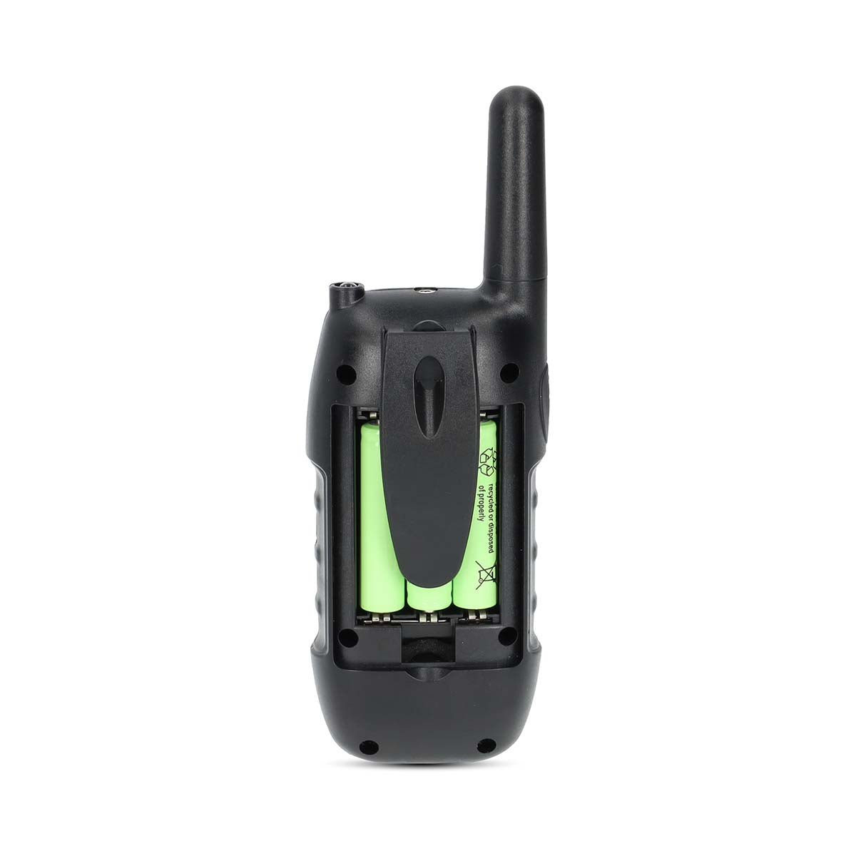 Walkie-Talkie-Set | 2 Hörer | Bis zu 10 km | Frequenzkanäle: 8 | PTT / VOX | Bis zu 3 Hours | Kopfhörerausgang | Schwarz