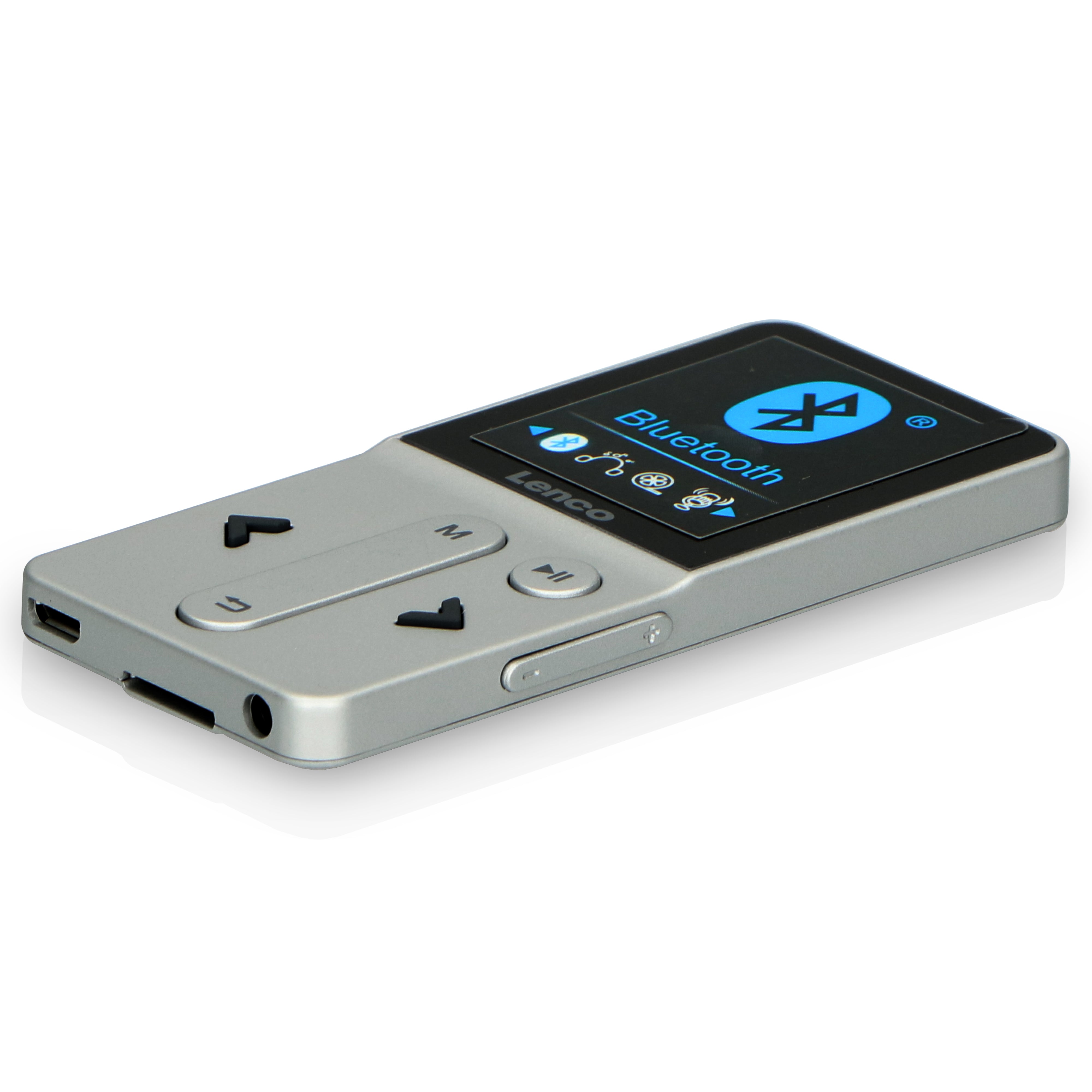 MP4-Player bluetooth® mit 8 GB Silber