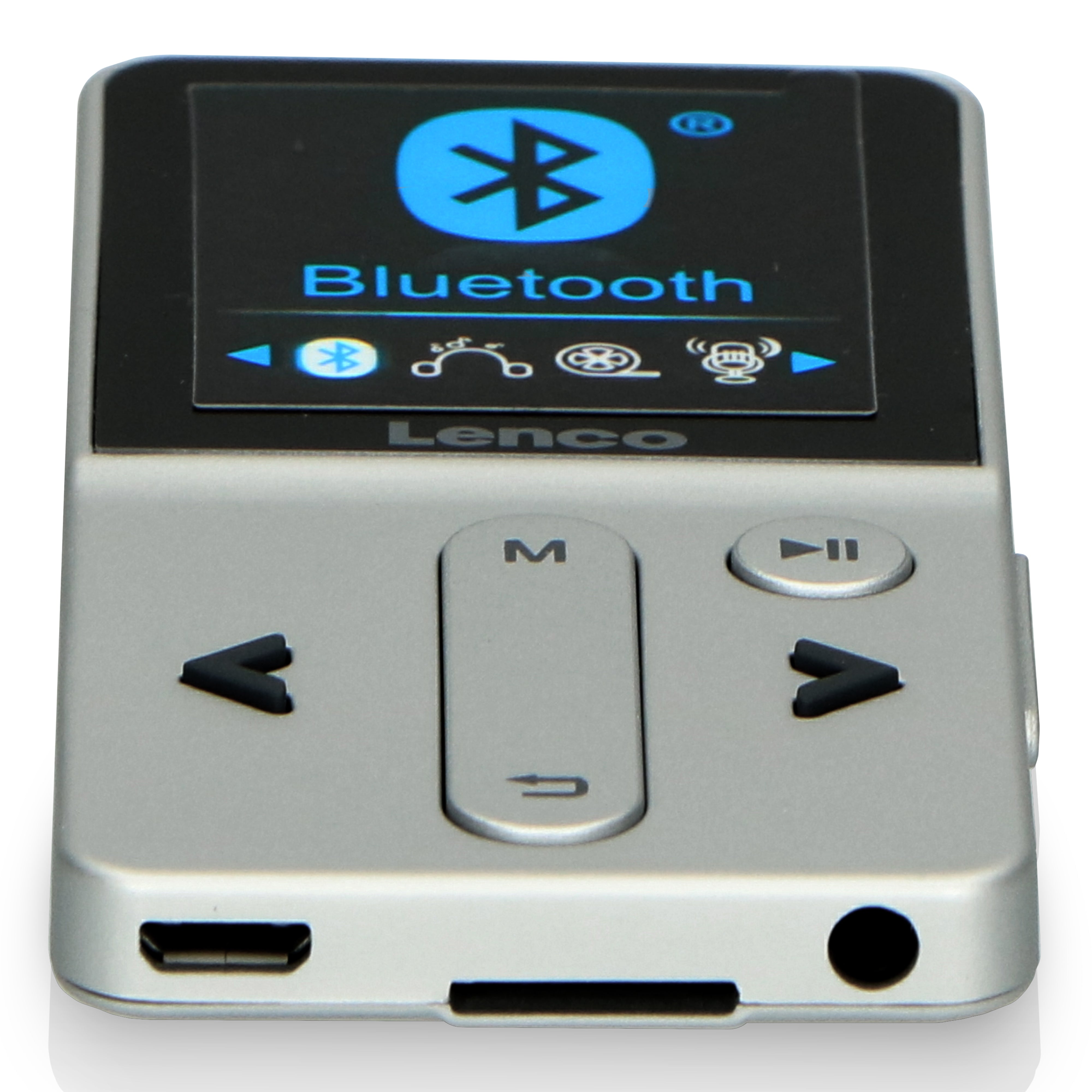 MP4-Player bluetooth® mit 8 GB Silber
