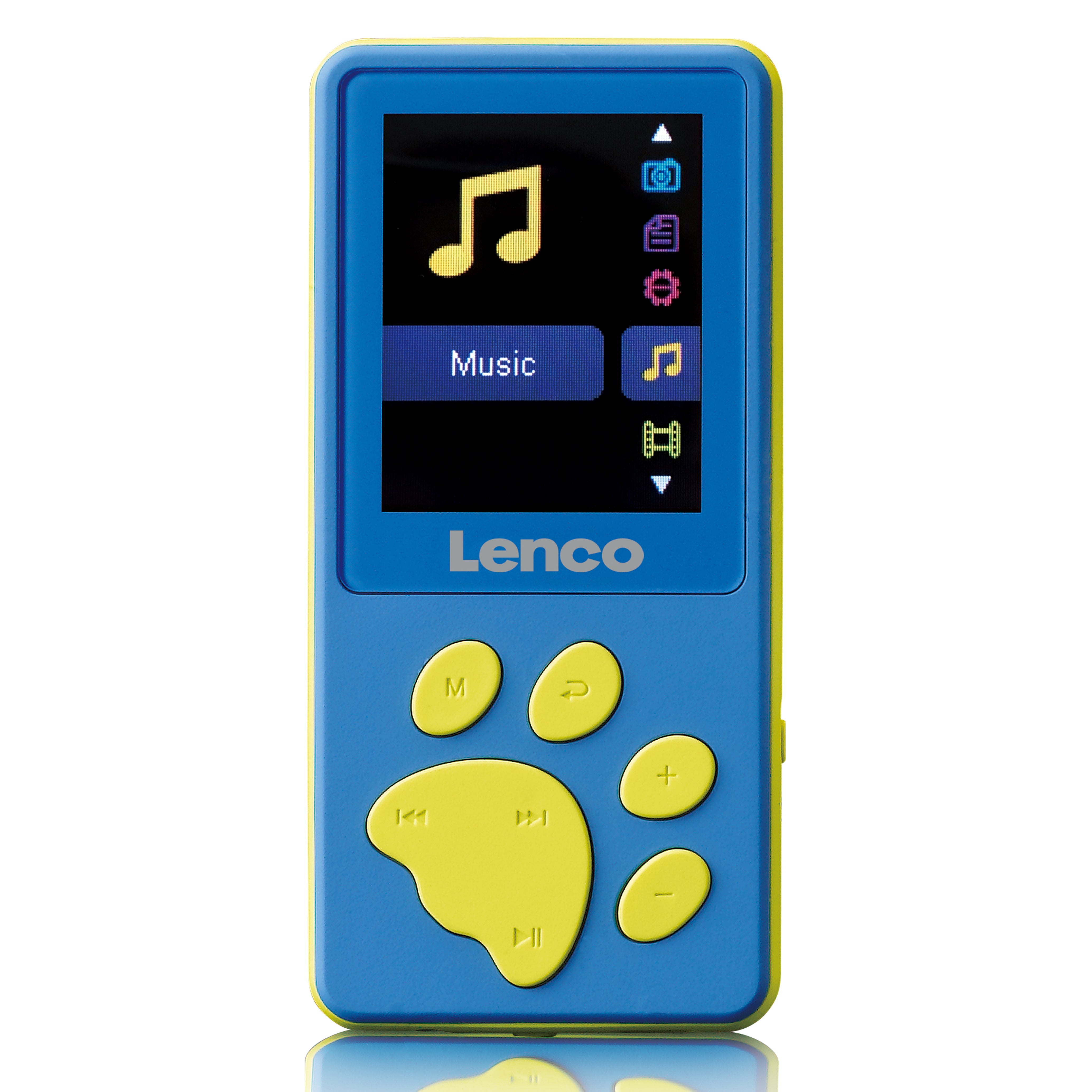 MP3/MP4-Player mit 8 GB Speicher Blau